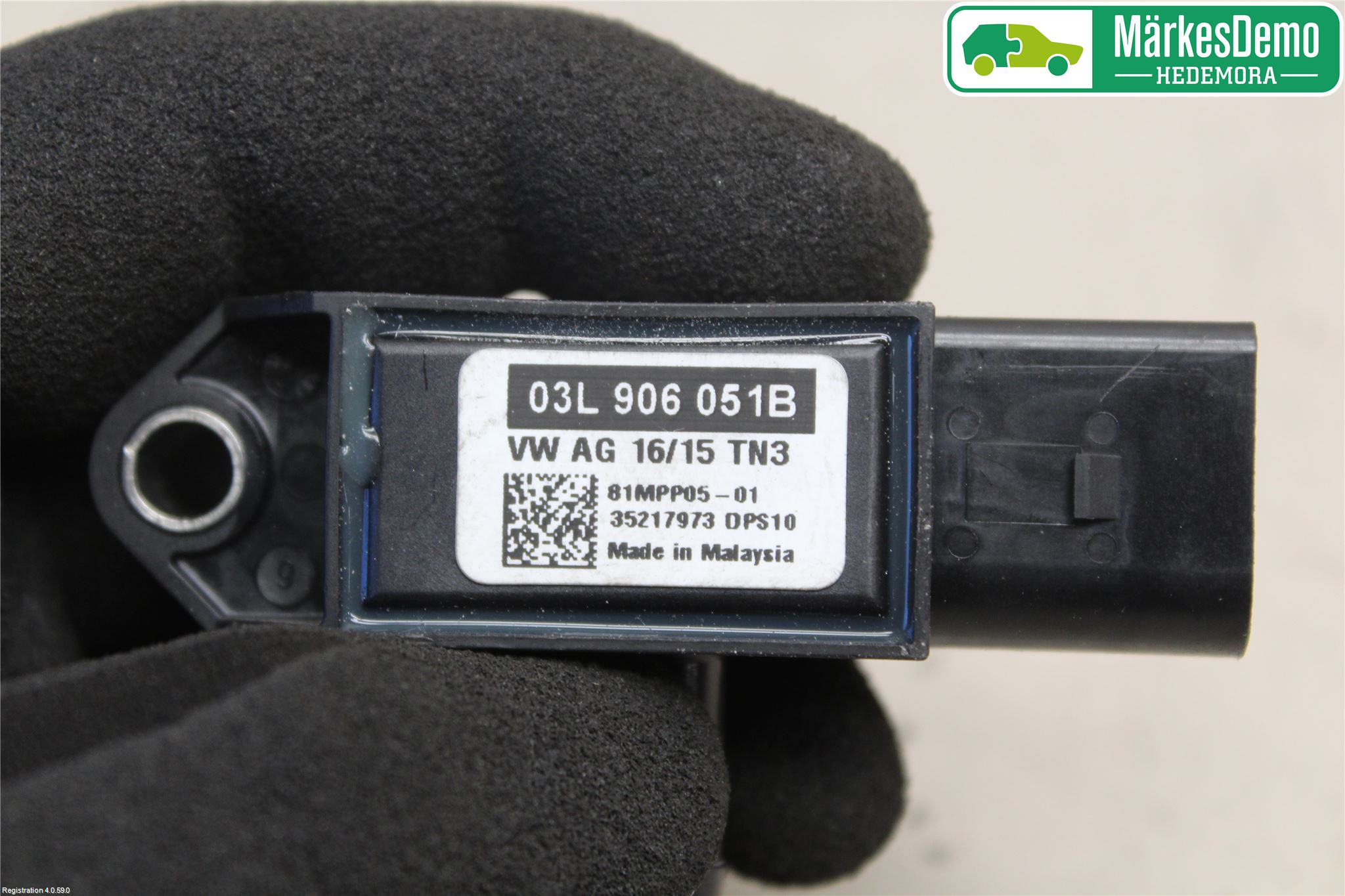 Volkswagen VW PASSAT 15-19 Givare Temp-Tryck Avgas