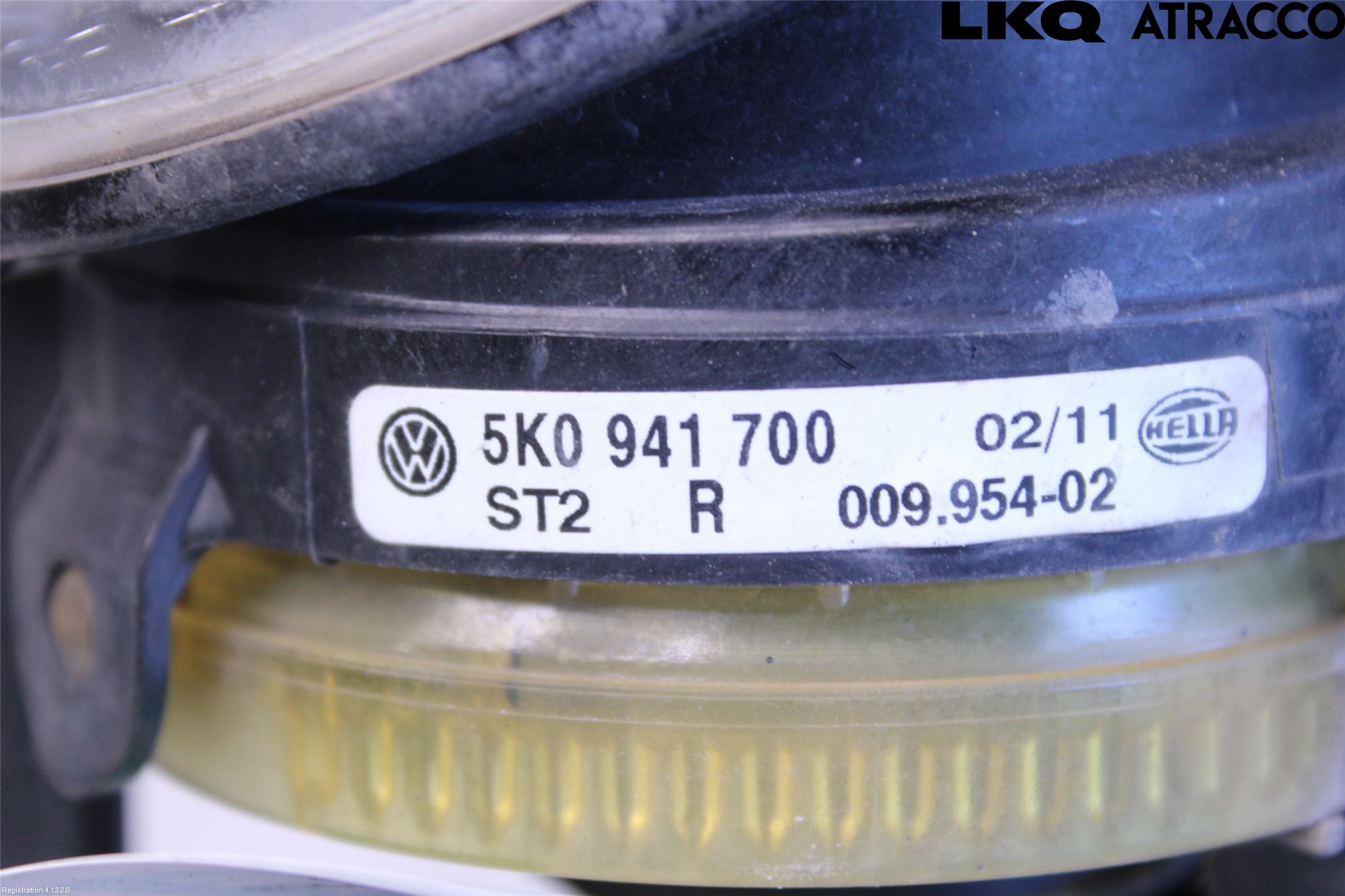 Volkswagen VW GOLF VI 09-13 Dimljus-Varselljus Fram
