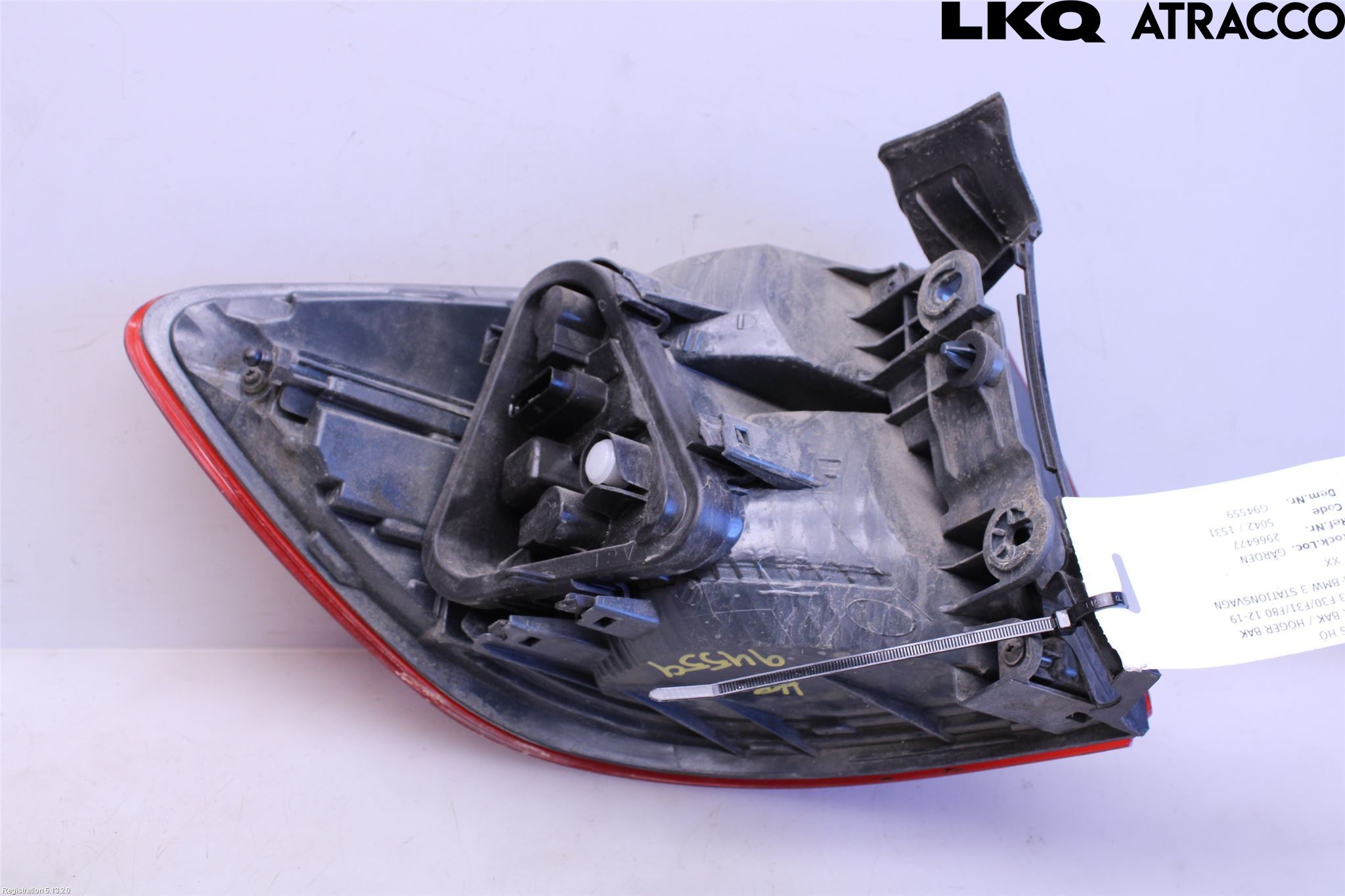 BMW 3 F30/F31/F80 12-19 Bakljus Höger