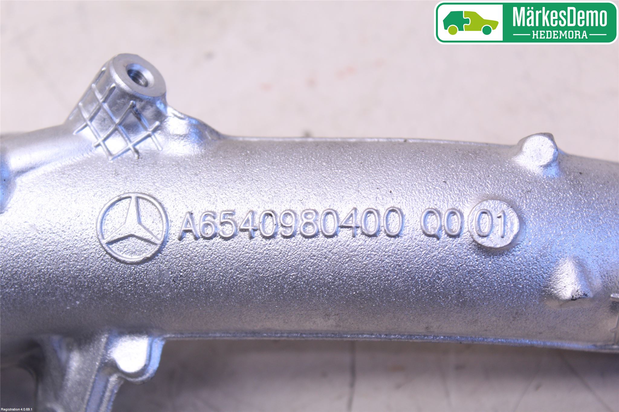 Mercedes-Benz MB E-KLASS (W213) 16-23 Laddluft-Intercoolerrör