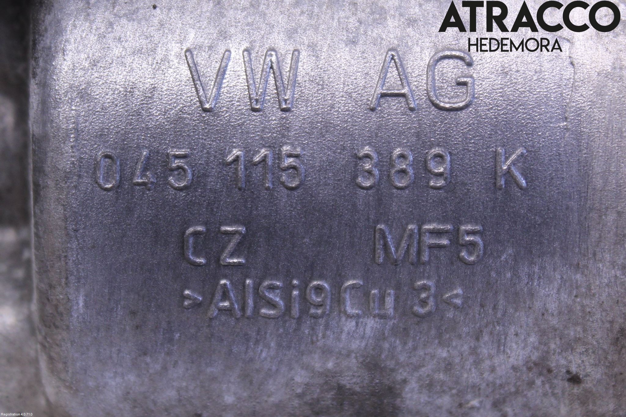 Audi A4/S4 08-11 Oljefilterhållare