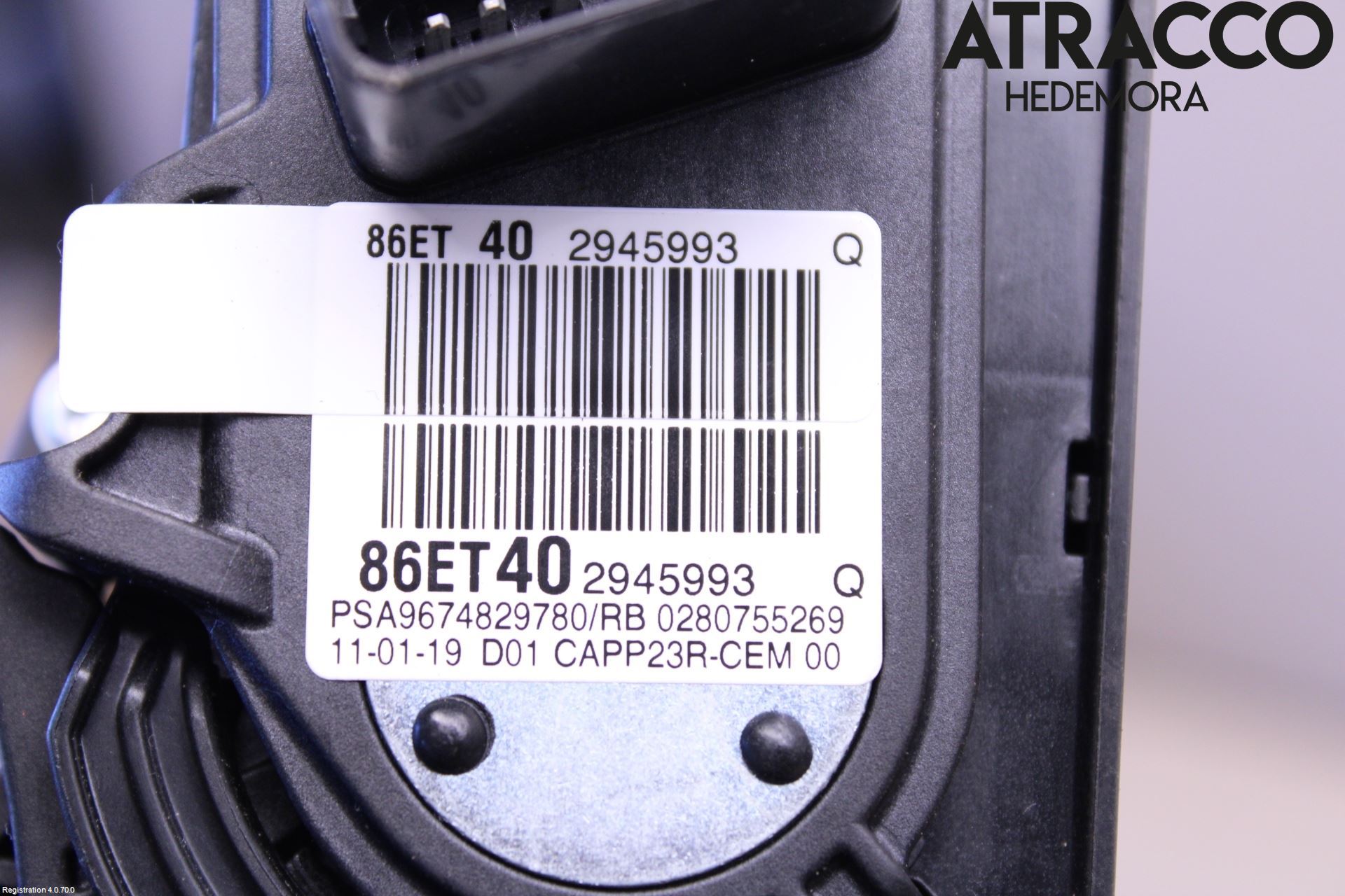 Citroen BERLINGO/E-BERLINGO 19- Gaspedal