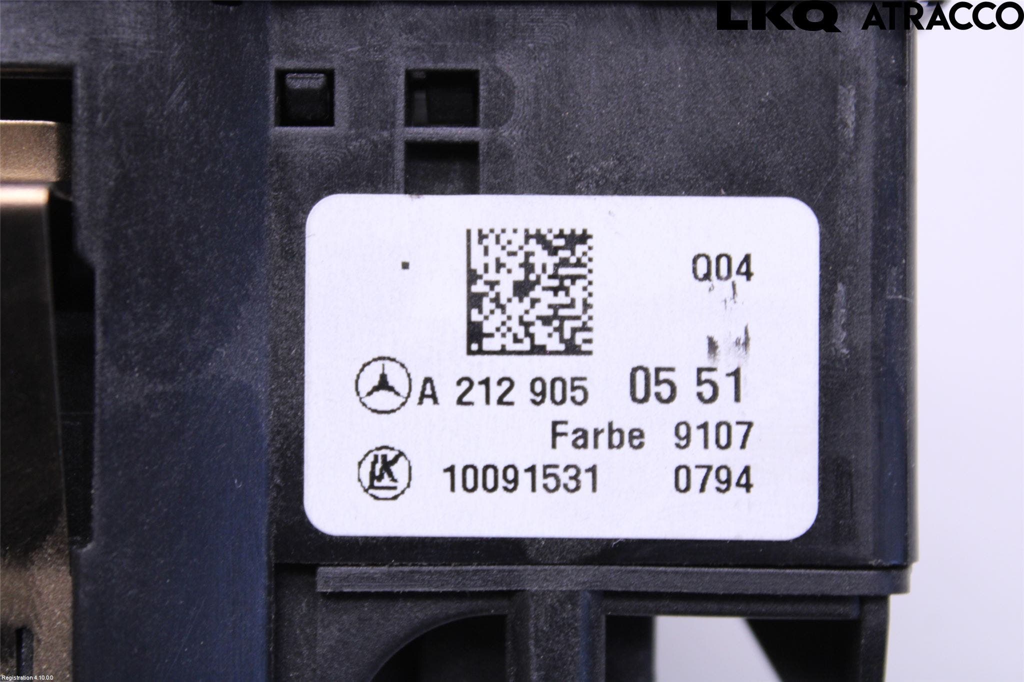 Mercedes-Benz MB B-KLASS (W246/W242) 12-19 Strömställare Ljus