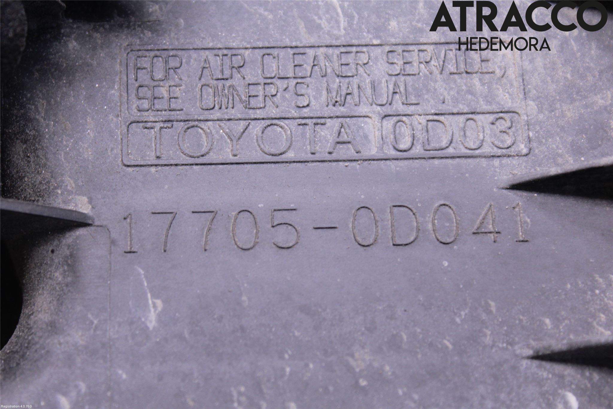 Toyota AVENSIS 07-08 Luftrenare