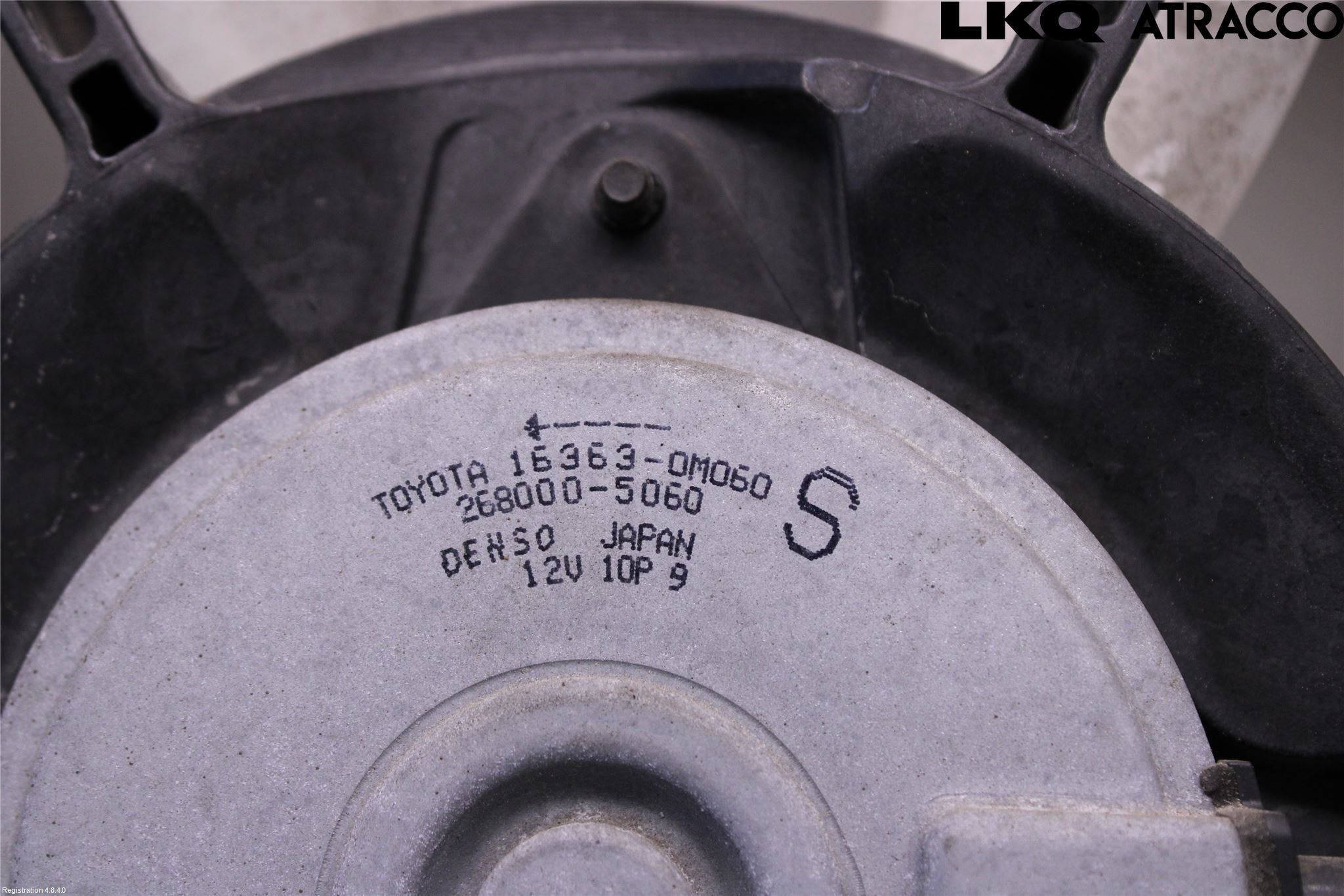 Toyota YARIS XP130 12-14 Kylfläkt El