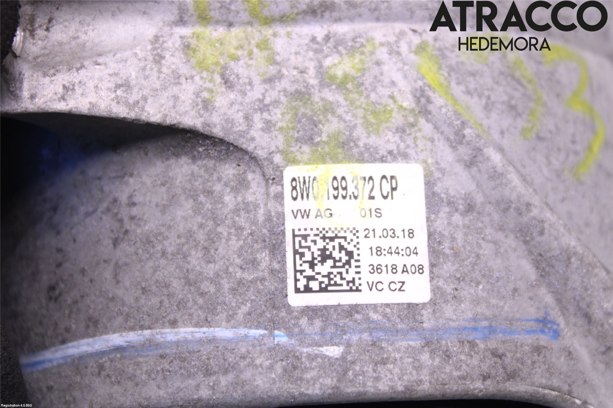 Audi A5 17- Motorfäste