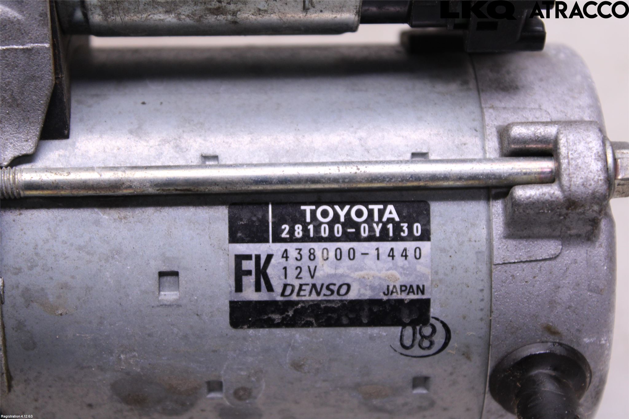 Toyota YARIS XP130 15-20 Startmotor