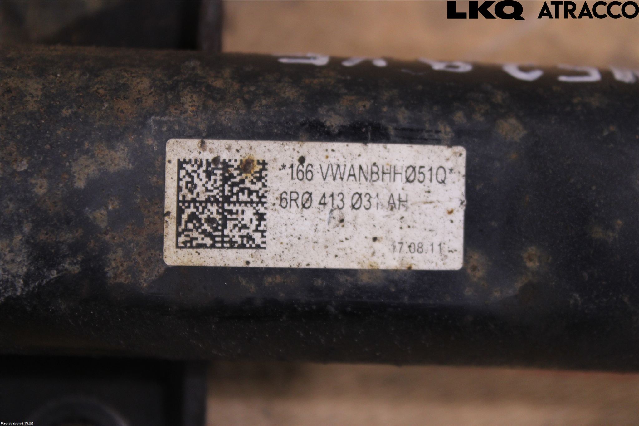 Volkswagen VW POLO 10-17 Fjäderben Fram Vänster