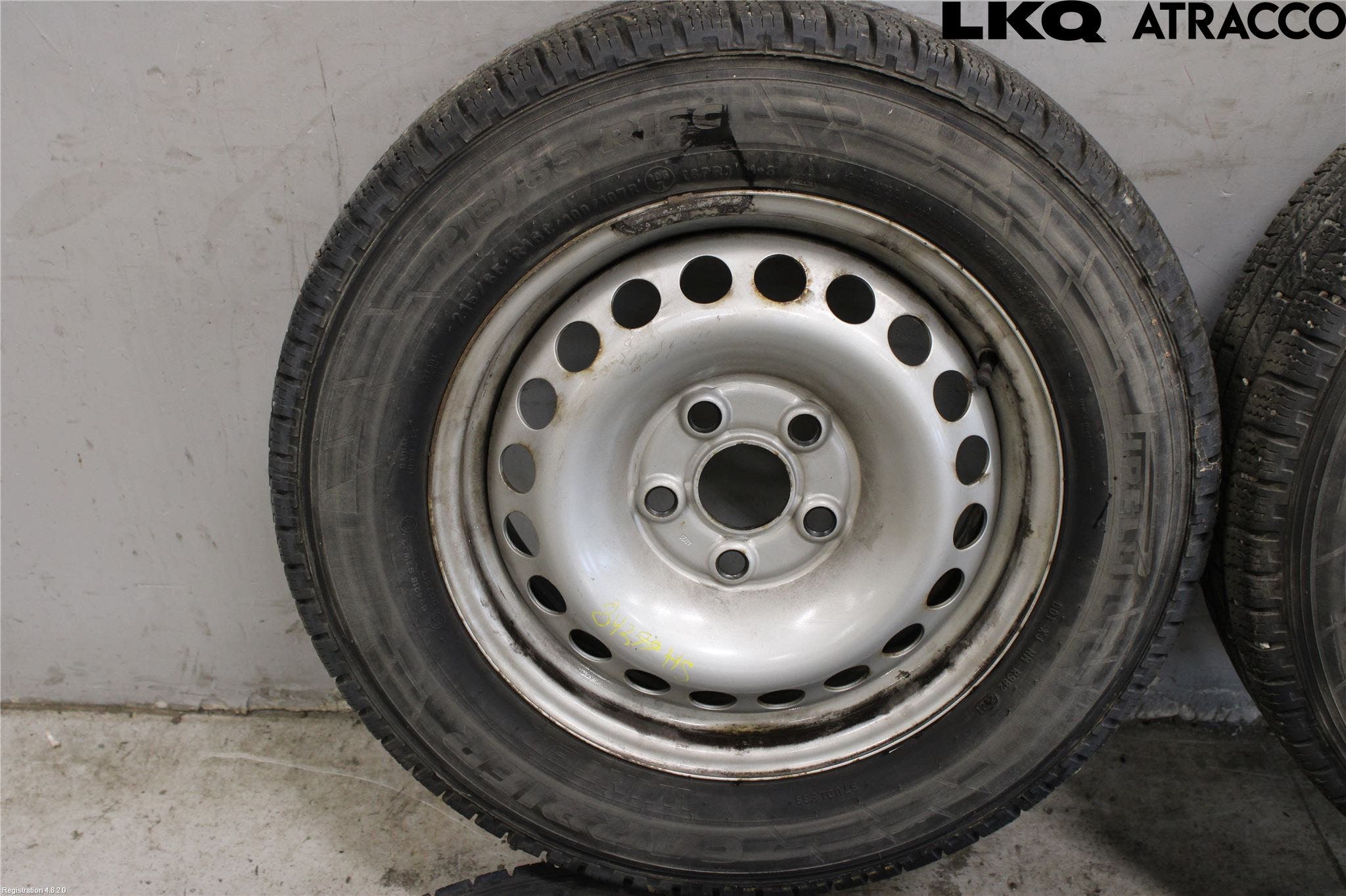 Volkswagen VW TRANSP/CARAVELLE (T6) 16-22 Vinterdäck Plåtfälg 4St