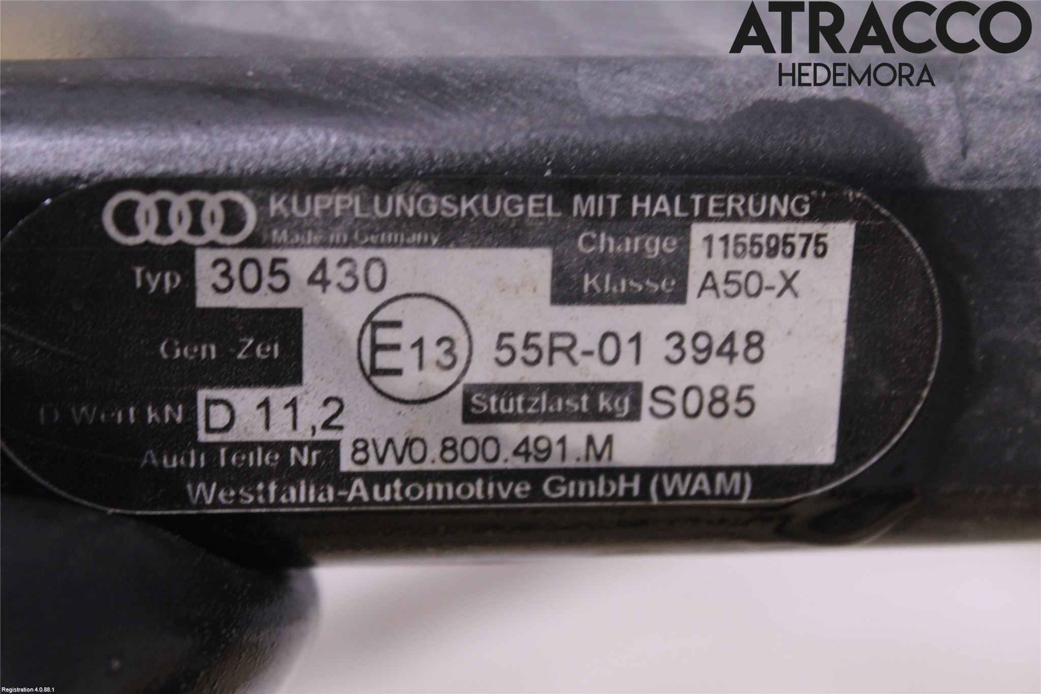 Audi A5 17- Dragkrok