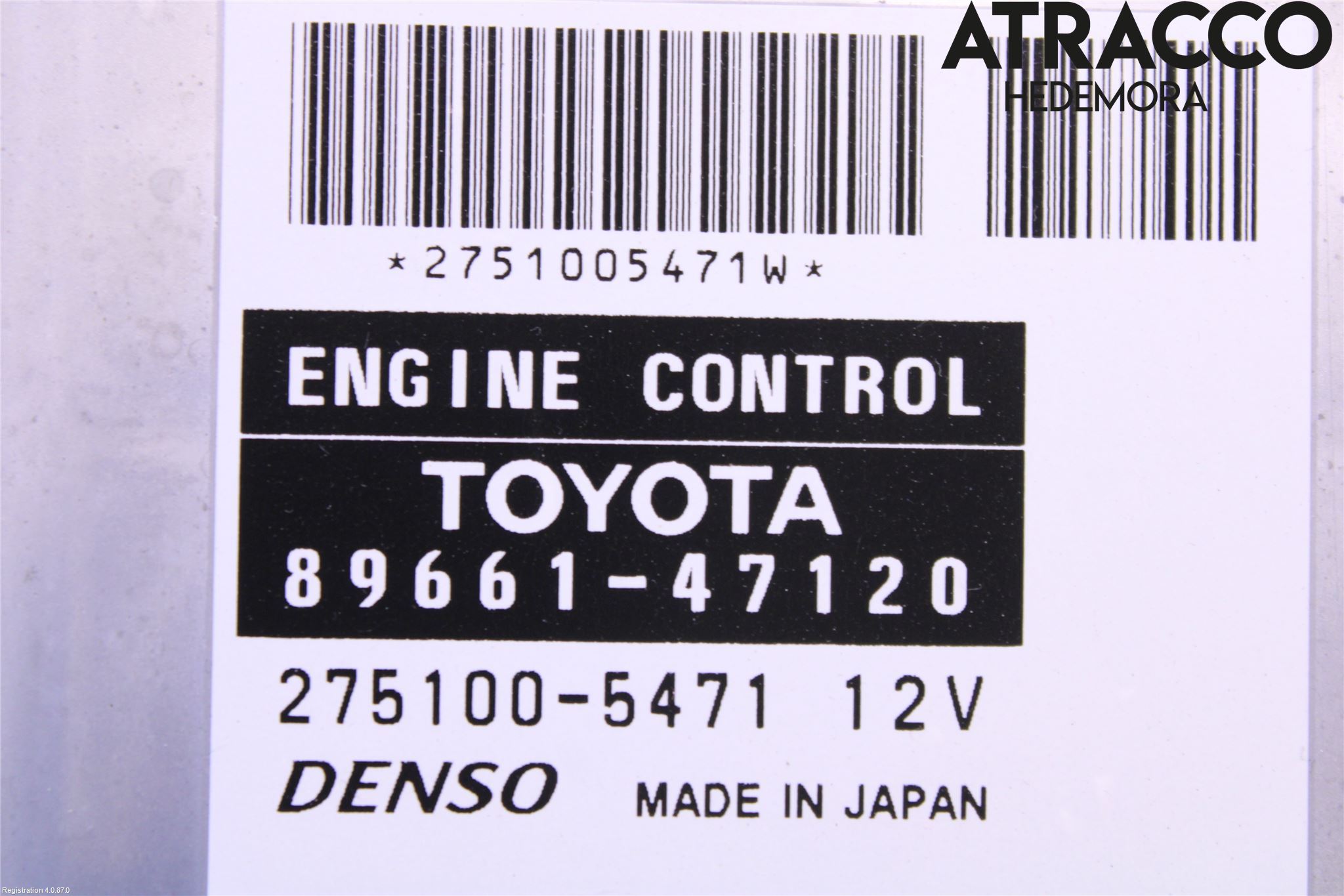 Toyota PRIUS NWH20 04-08 Styrenhet Insprut Bensin