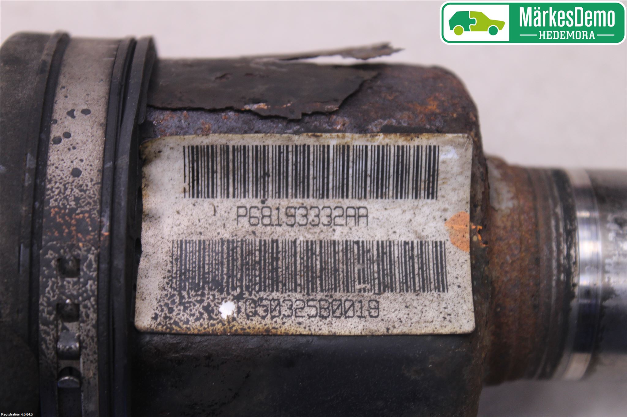 Fiat FREEMONT Drivaxel Bak Höger