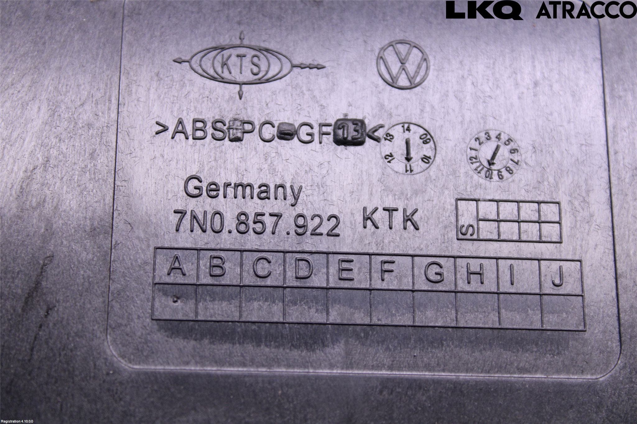 Volkswagen VW SHARAN 11- Instrumentbräda Förvaringsfack