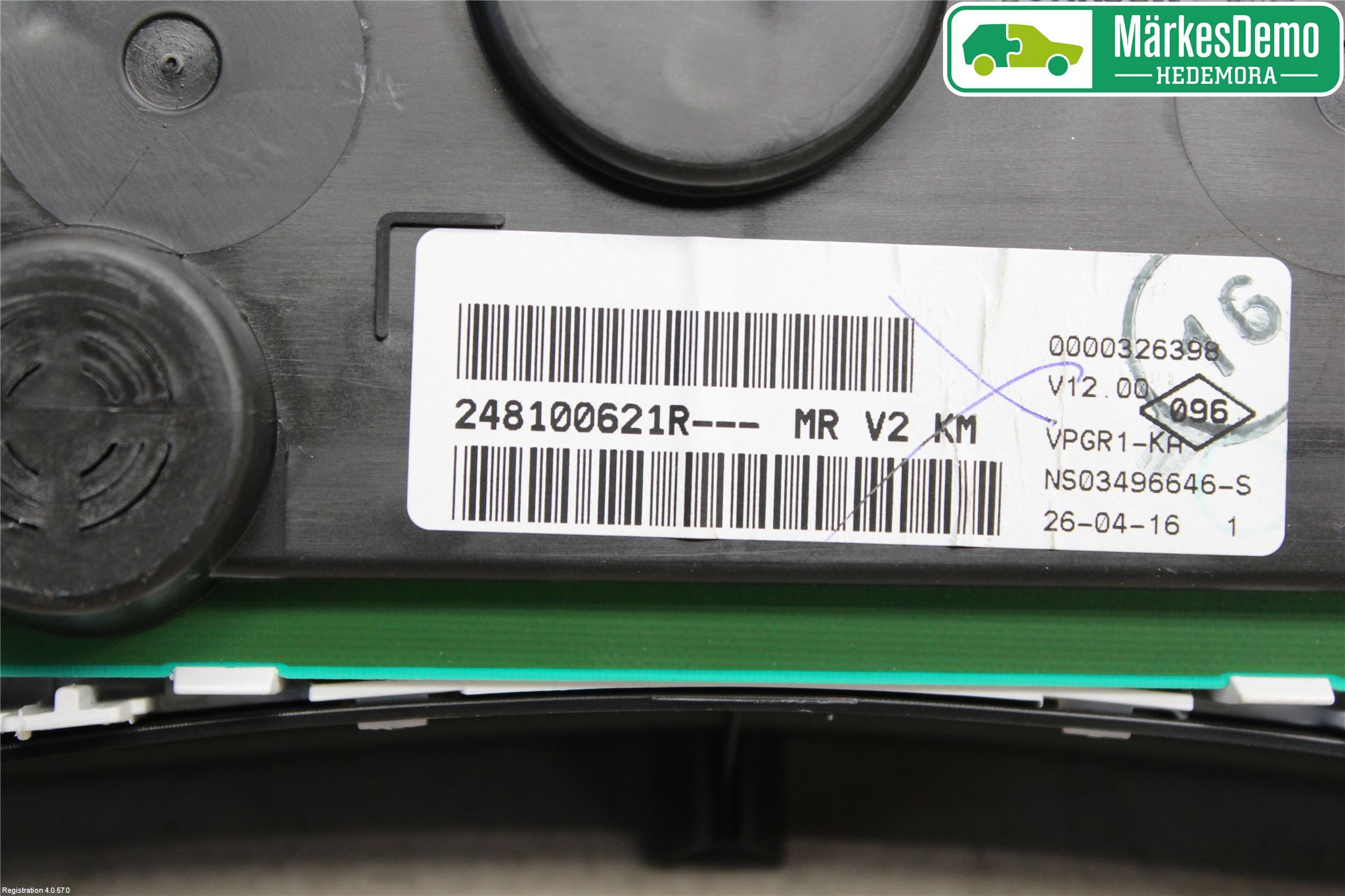 Dacia SANDERO/STEPWAY 13-20 Instrument Komb