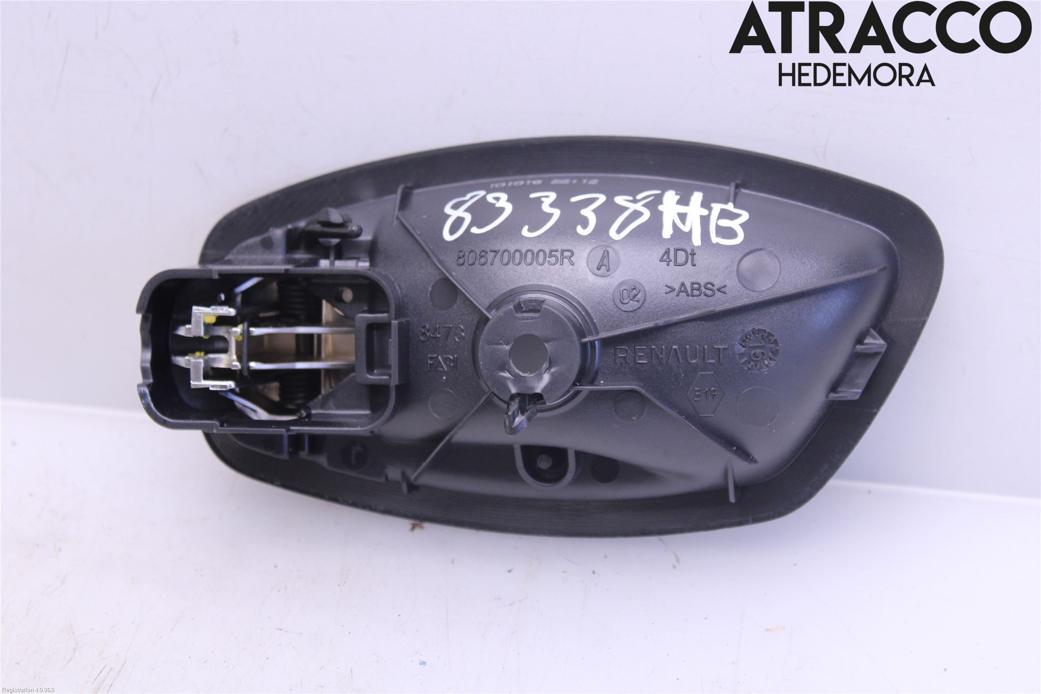 Renault CAPTUR 13-19 Dörrhandtag Inre Hö