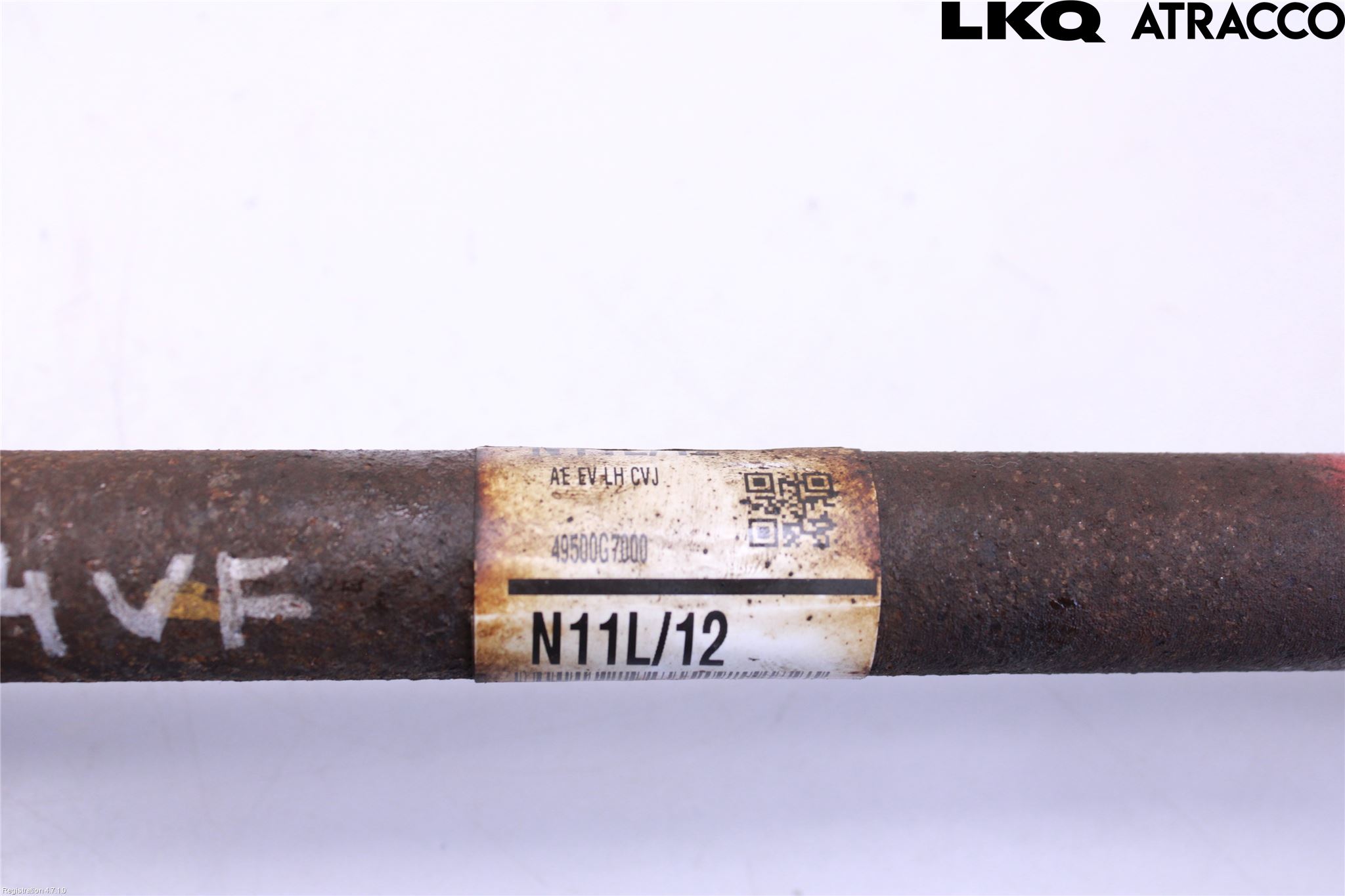 Hyundai IONIQ AE 17-22 Drivaxel Fram Vänster