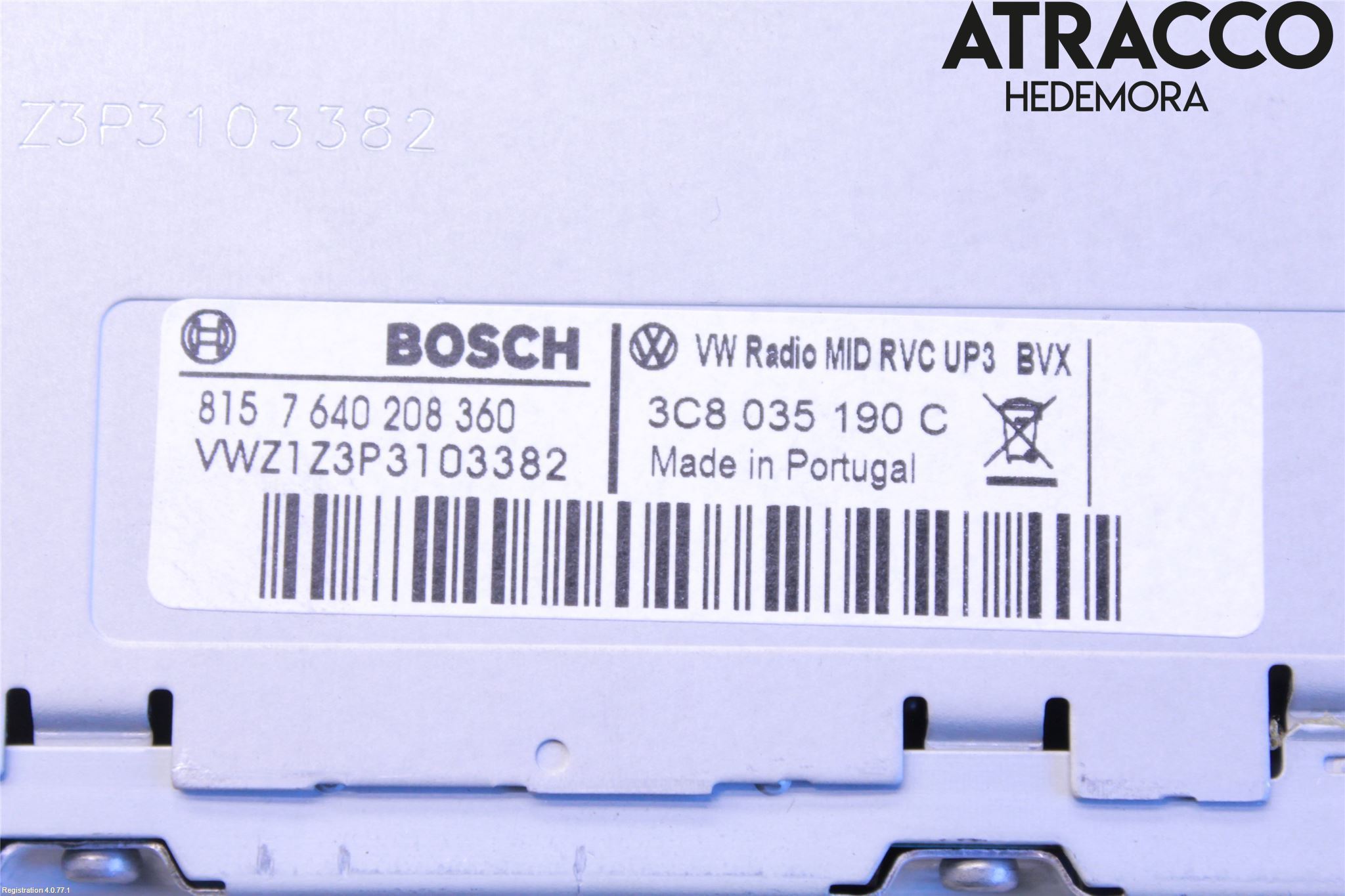 Volkswagen VW SHARAN 11- Cd Radio - Multimediapanel