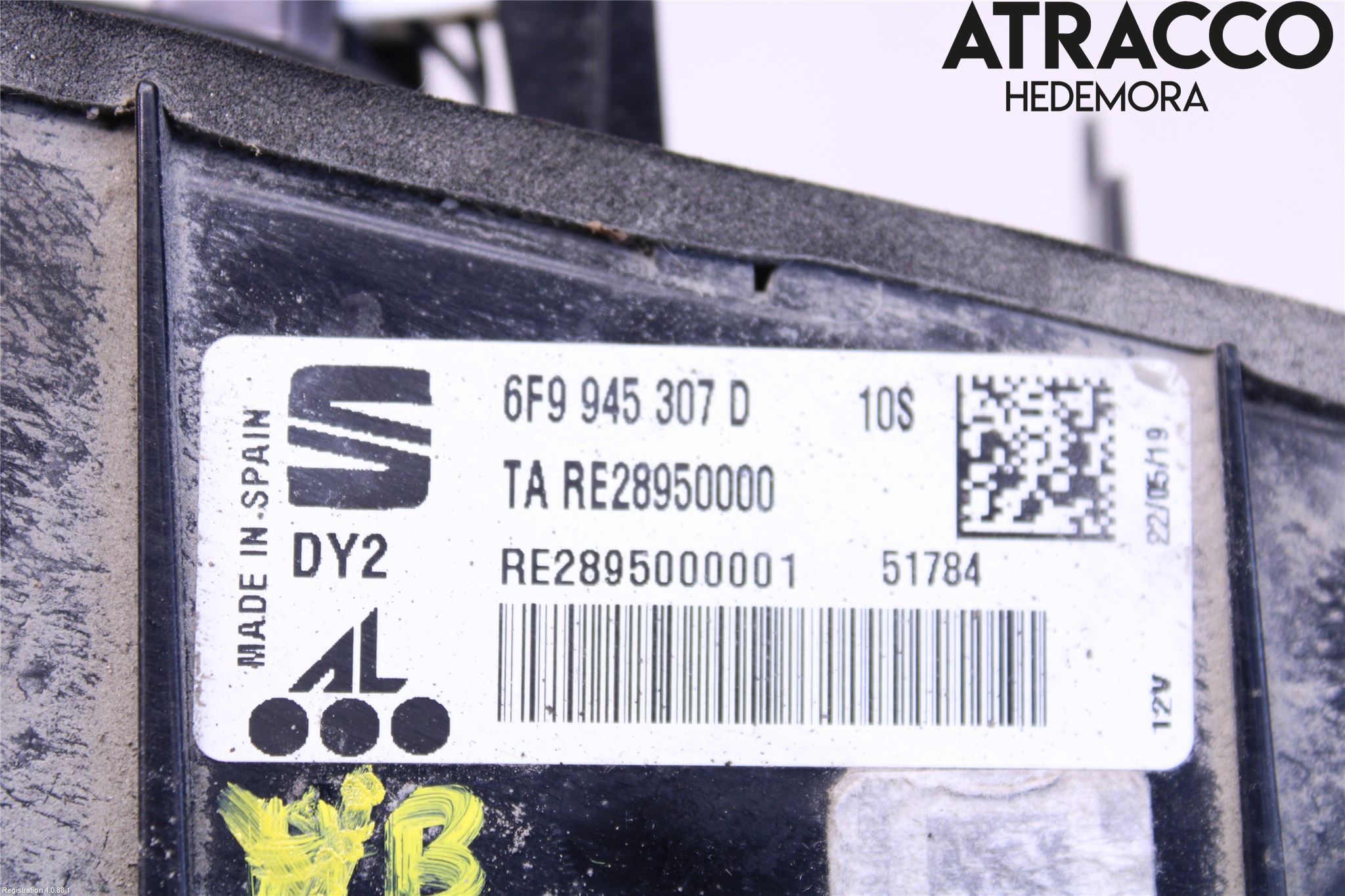 Seat ARONA Bakljus Lucka Vä