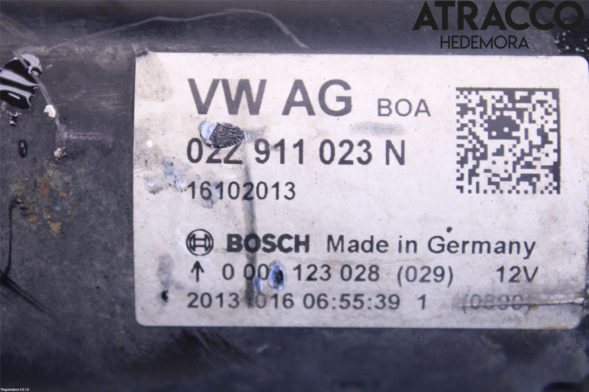 Volkswagen VW POLO 10-17 Startmotor Diesel