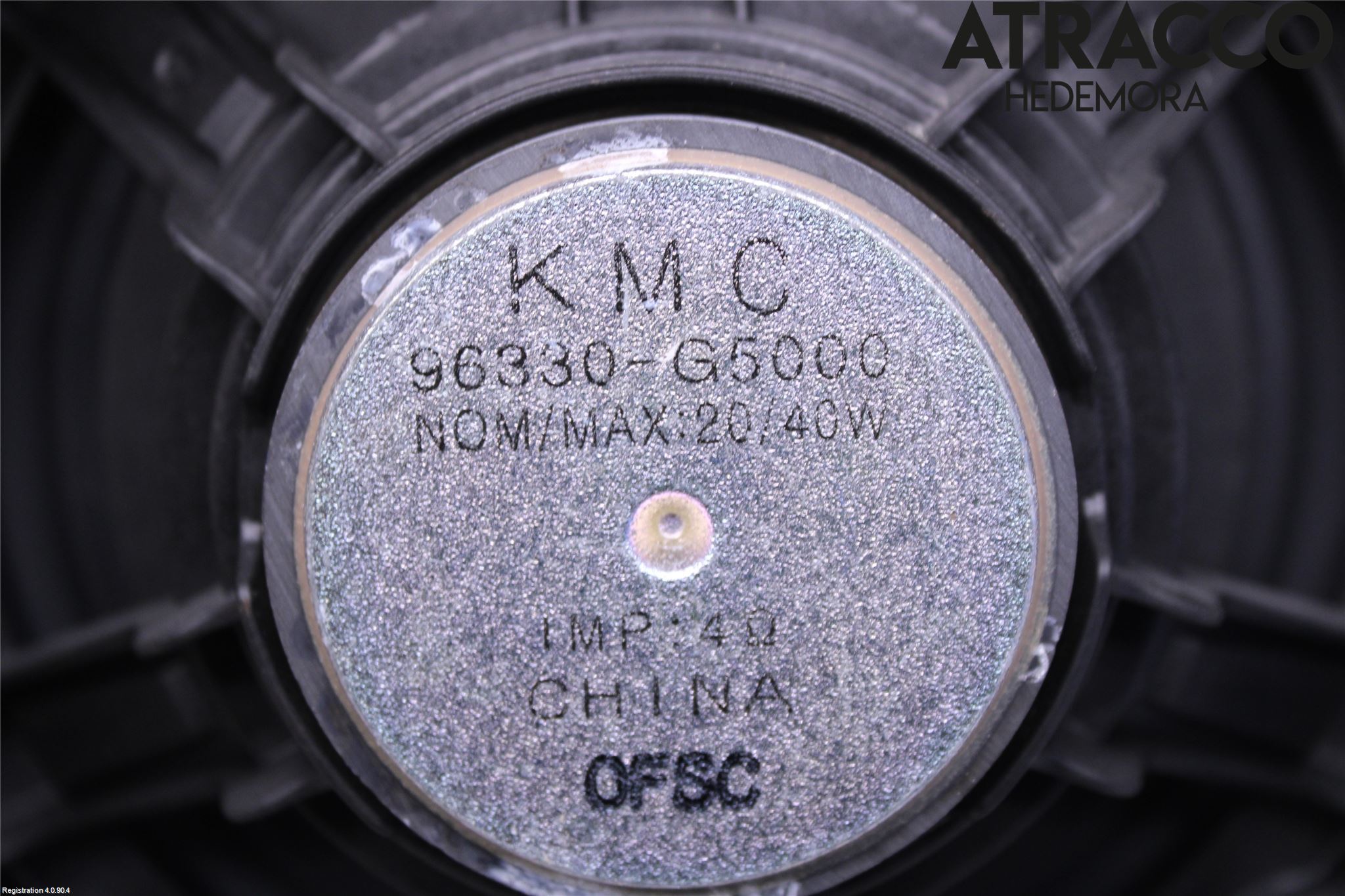 Kia NIRO (DE) 17-22 Högtalare