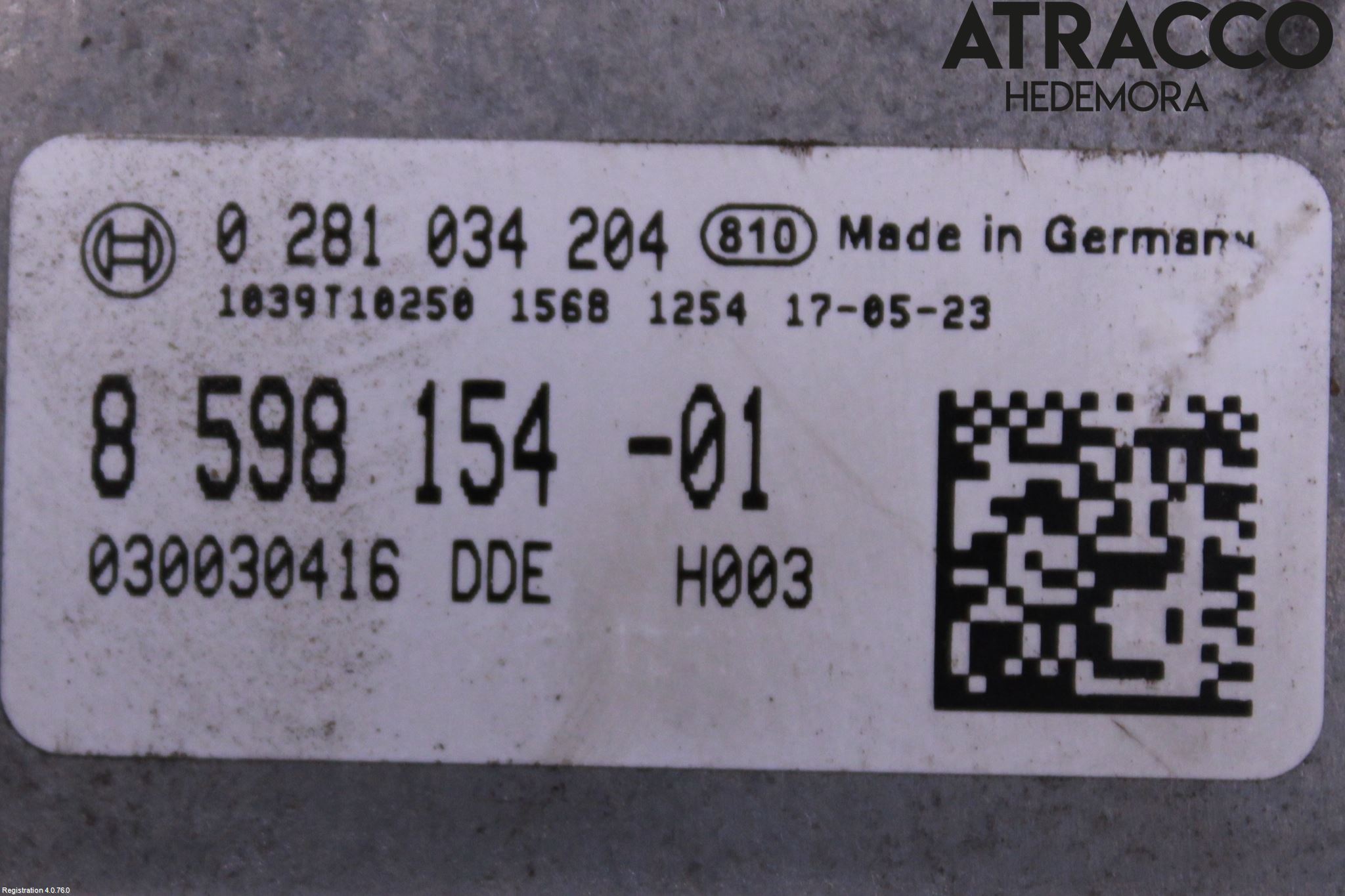 BMW 5 G30/G31/F90 17-23 Styrenhet Insprut Bensin