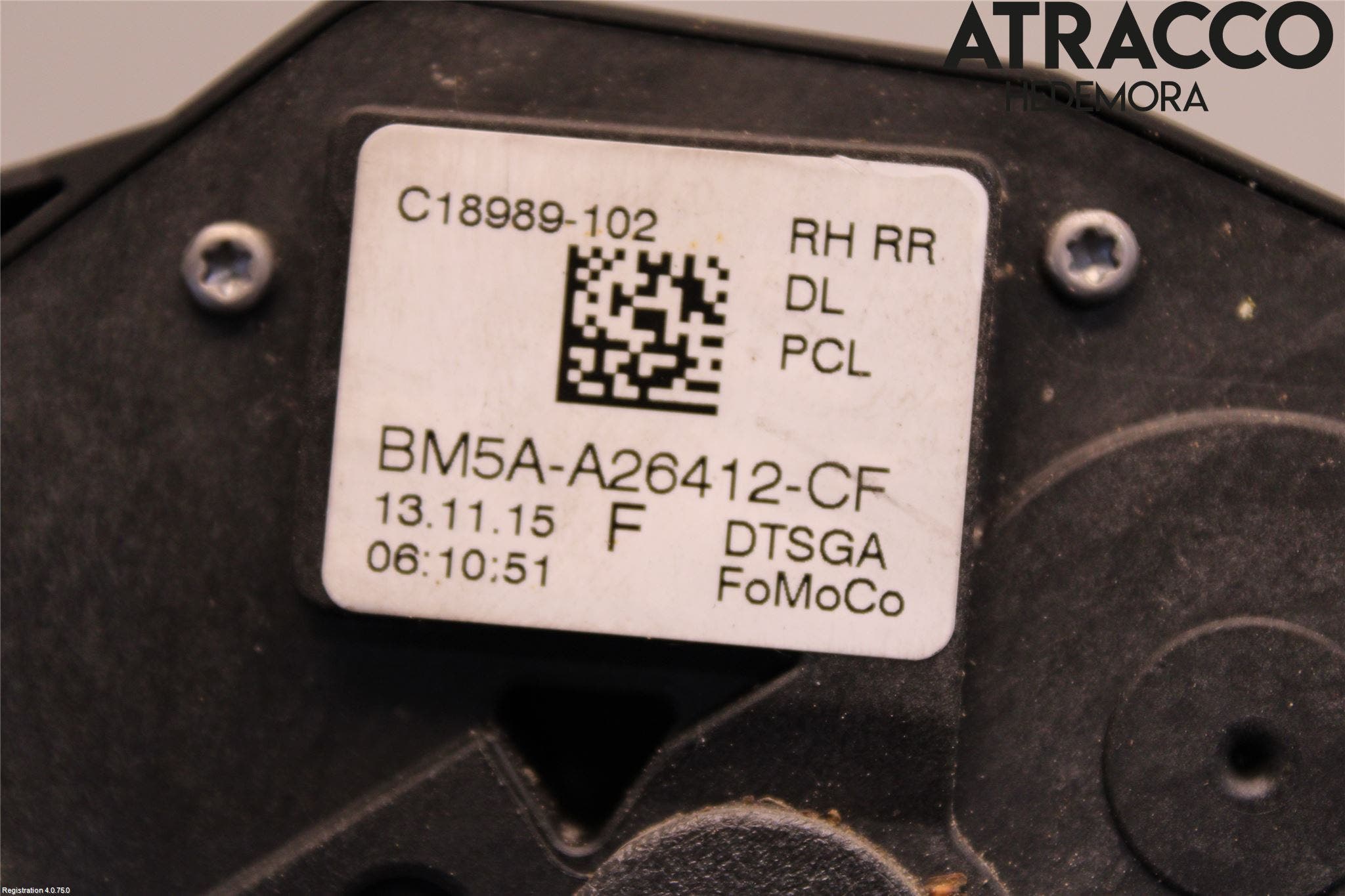 Ford MONDEO 15-22 Låskista-Dörrlås