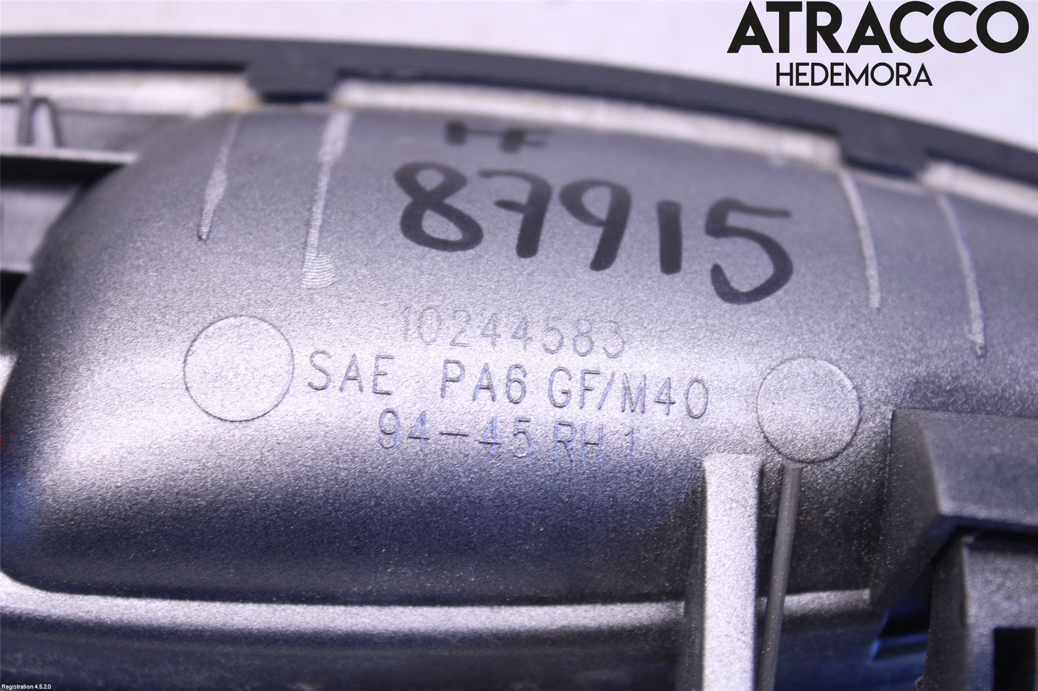 Chevrolet CORVETTE Dörrhandtag Yttre Hö