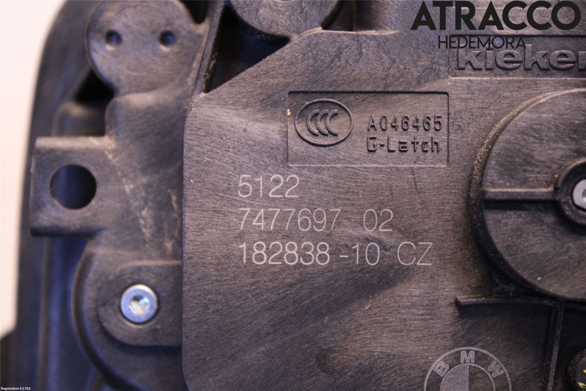 BMW 5 G30/G31/F90 17-23 Låskista-Dörrlås