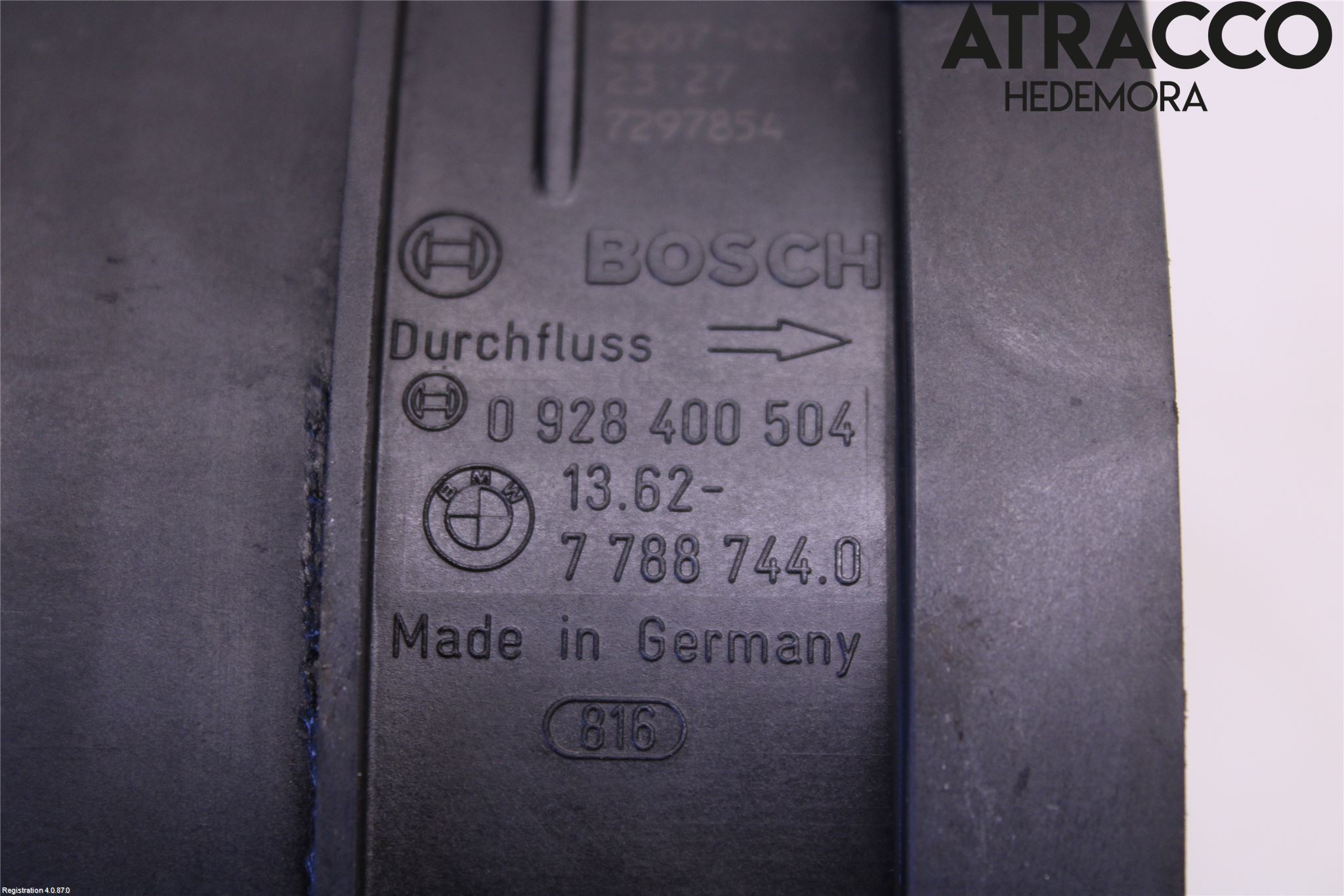 BMW 3 E90/91 SED/TOU 05-12 Injluftmassamätare