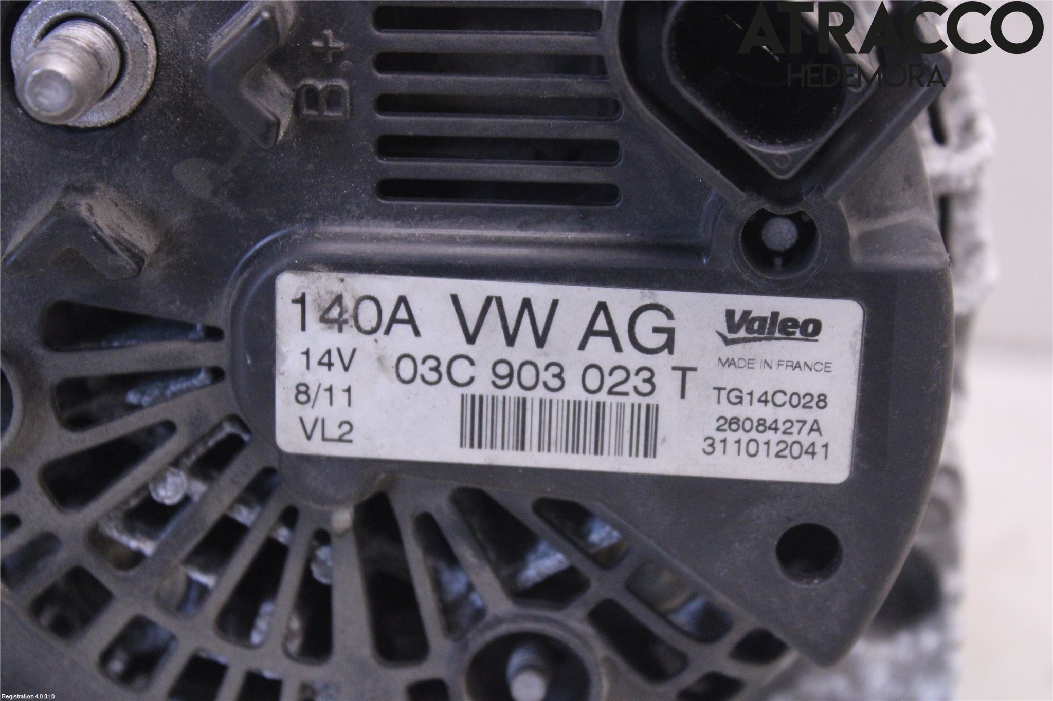 Volkswagen VW PASSAT 11-14 Generator