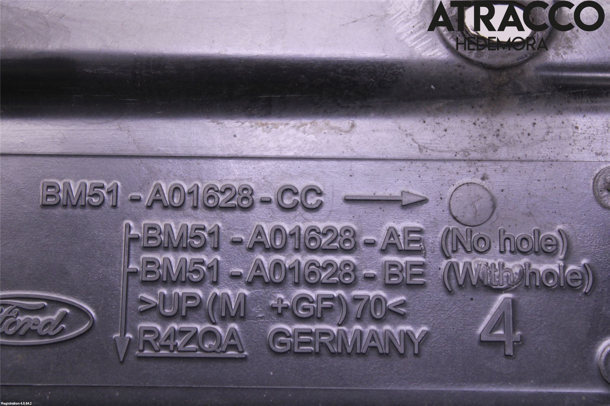 Ford FOCUS 15-18 Torpedplåt-Torpedplast