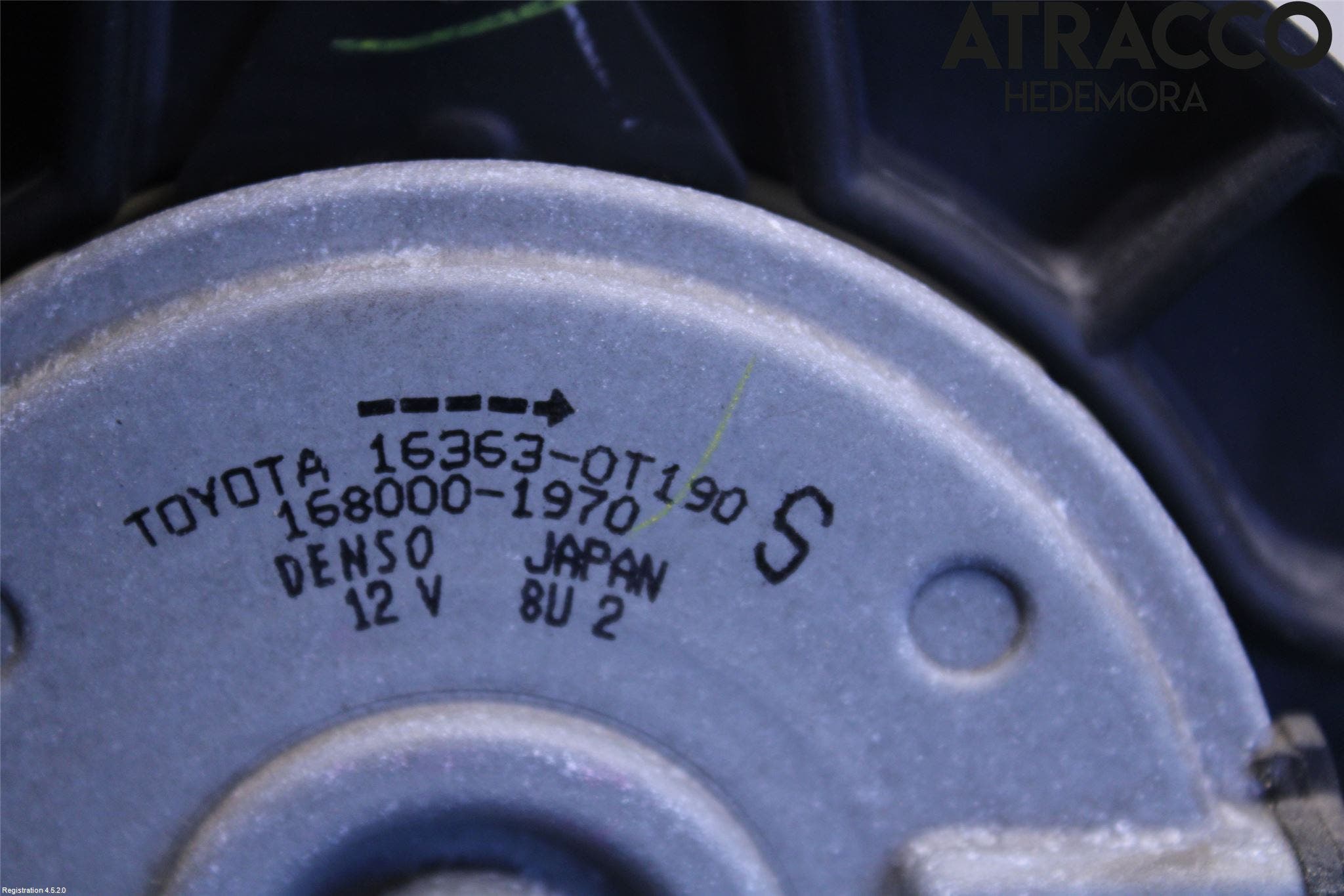 Toyota C-HR 16-23 Kylfläktkåpa