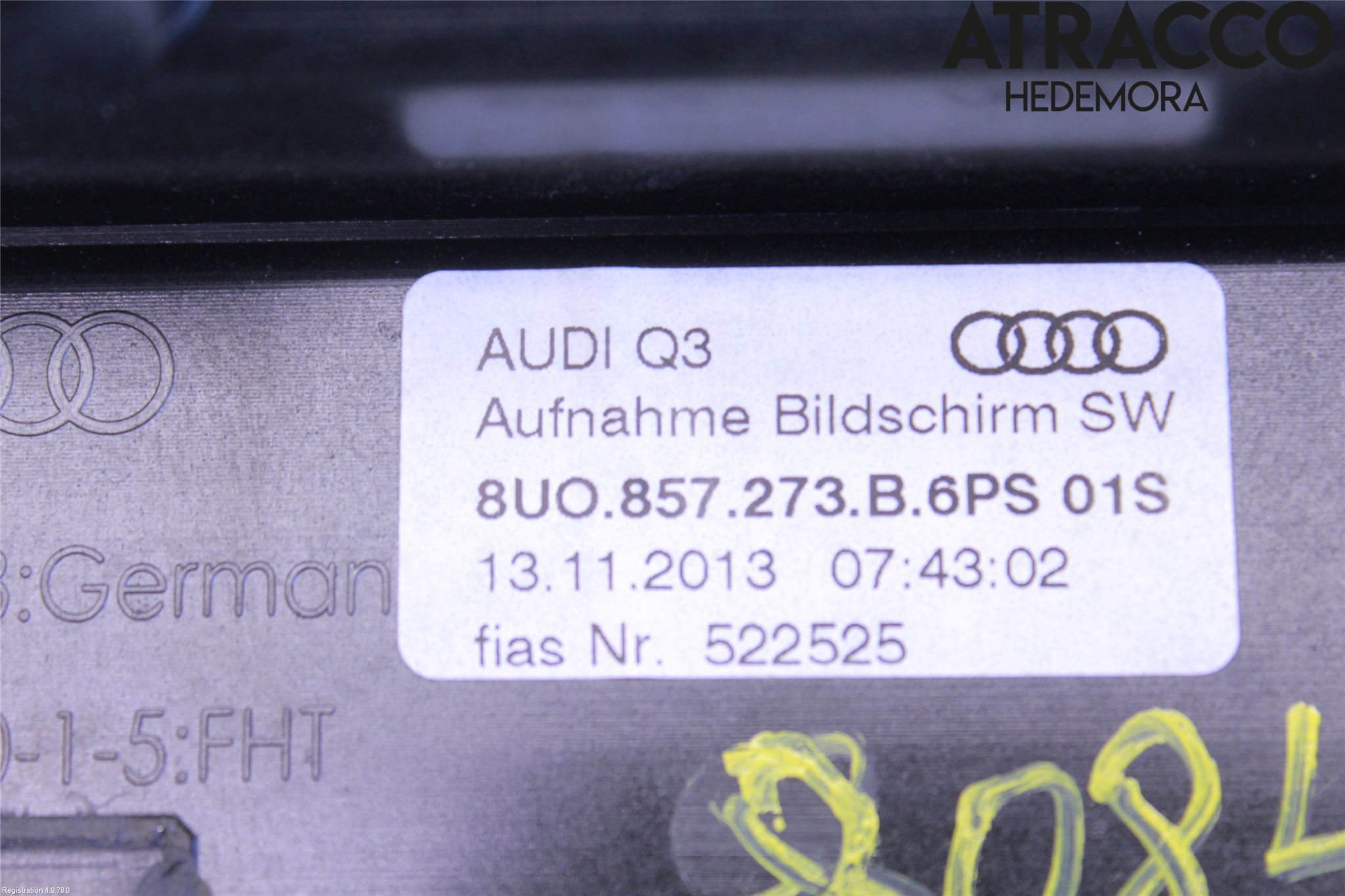 Audi Q3 8U 12-18 Bildskärm
