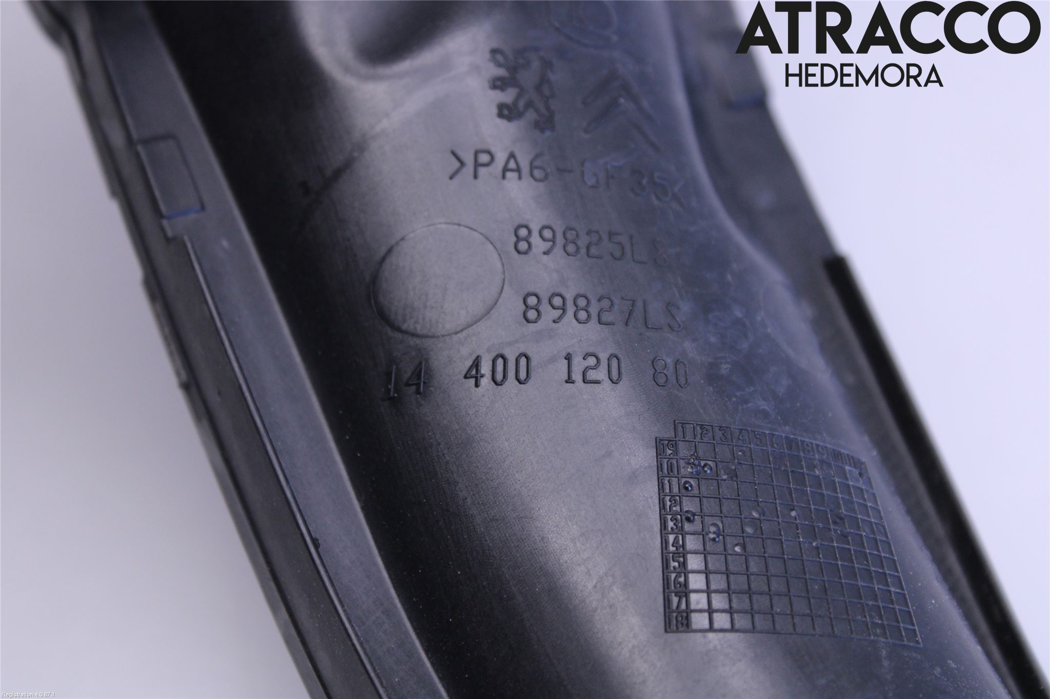 Citroen JUMPY 07-16 Laddluft-Intercoolerrör