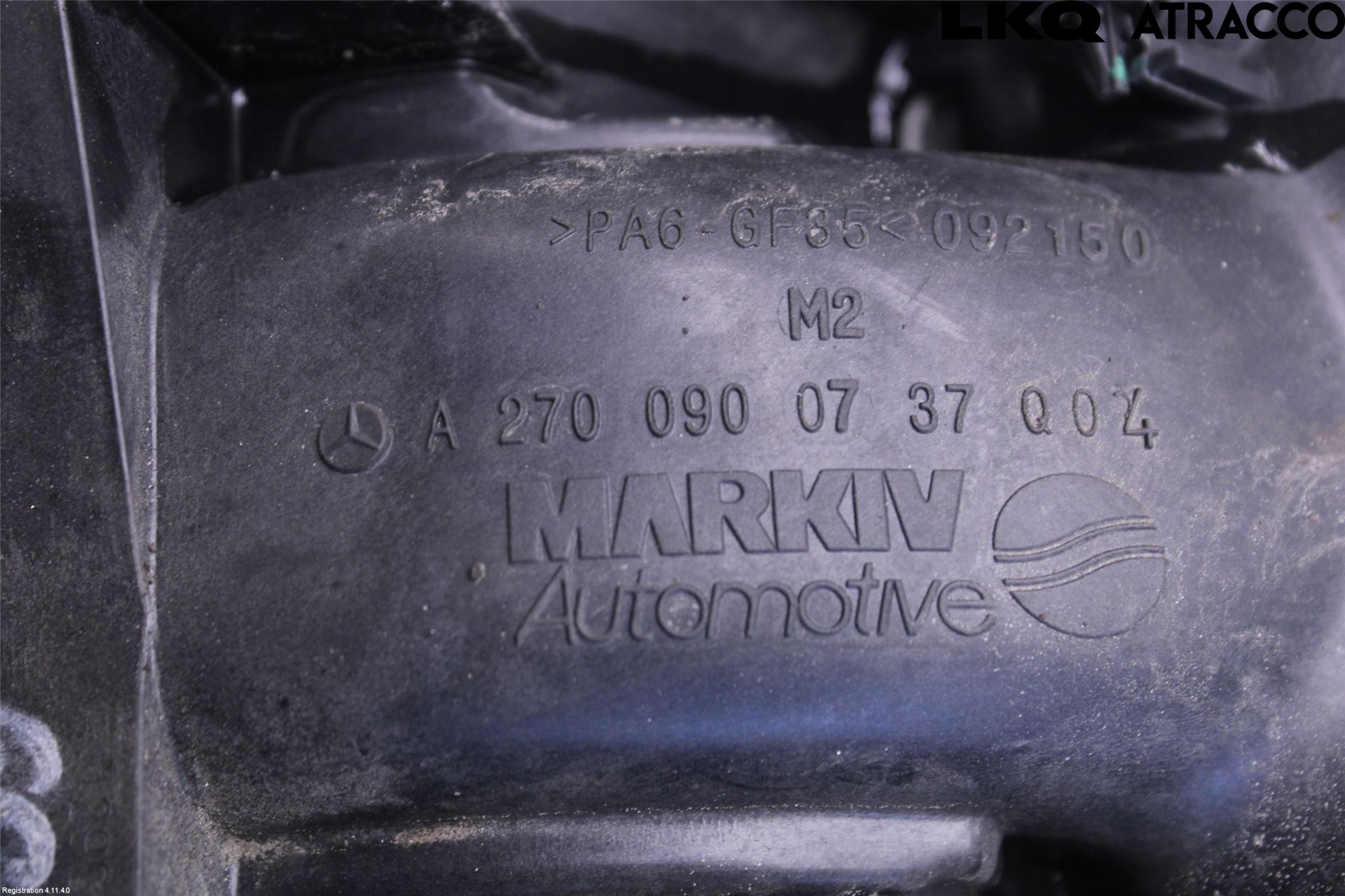 Mercedes-Benz MB CLA-KLASS (C117/X117) 13-19 Grenrör Insug