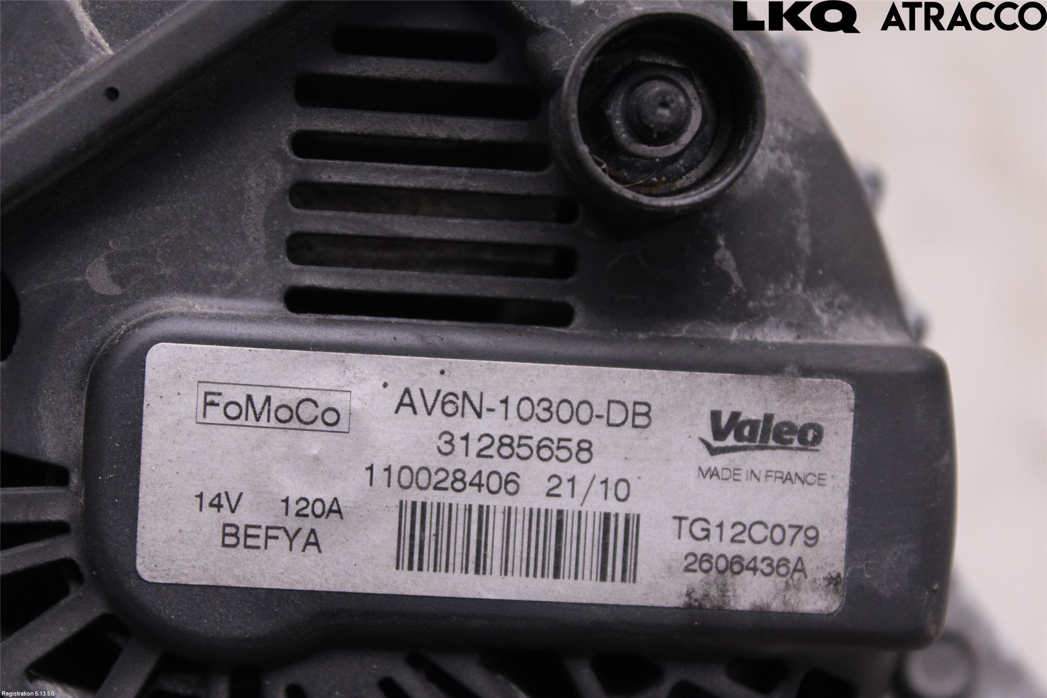 Volvo C30 10-13 Generator