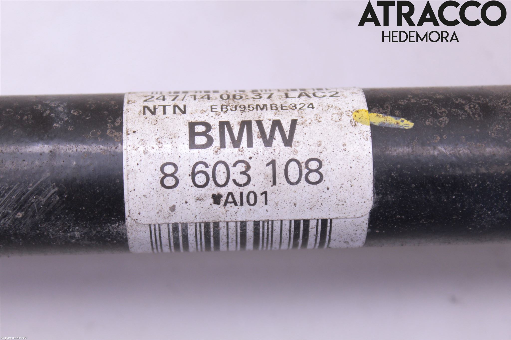 BMW 4 F32/F33/F82/F83 13-20 Drivaxel Bak Höger
