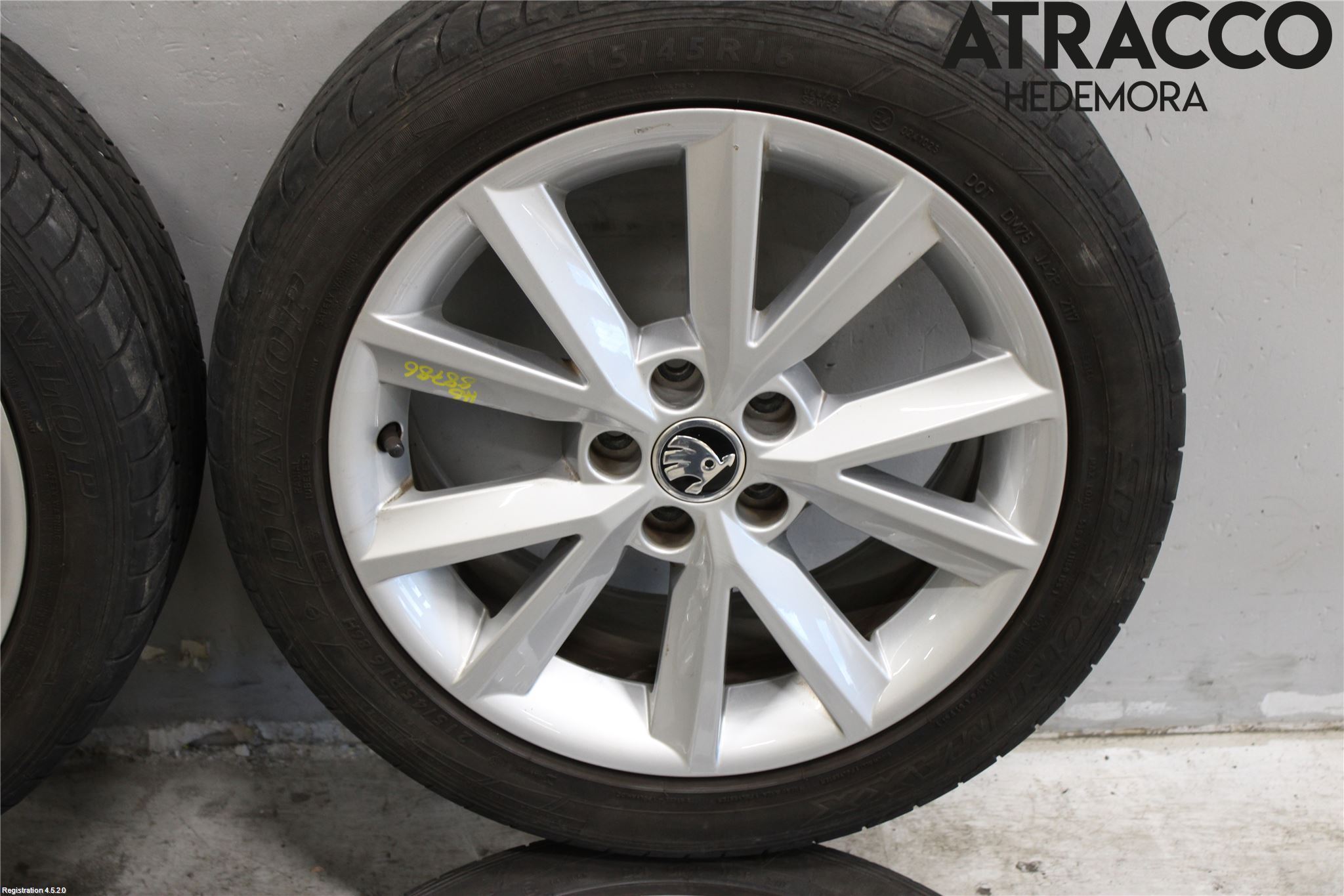 Skoda FABIA 15-21 Sommardäck Alumfälg 4St