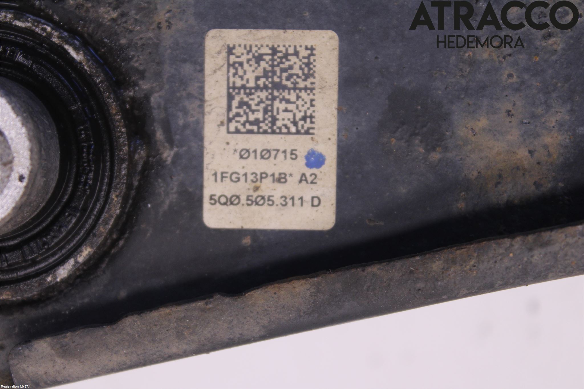 Audi A3/S3 8V 13-20 Bärarm Bak Höger