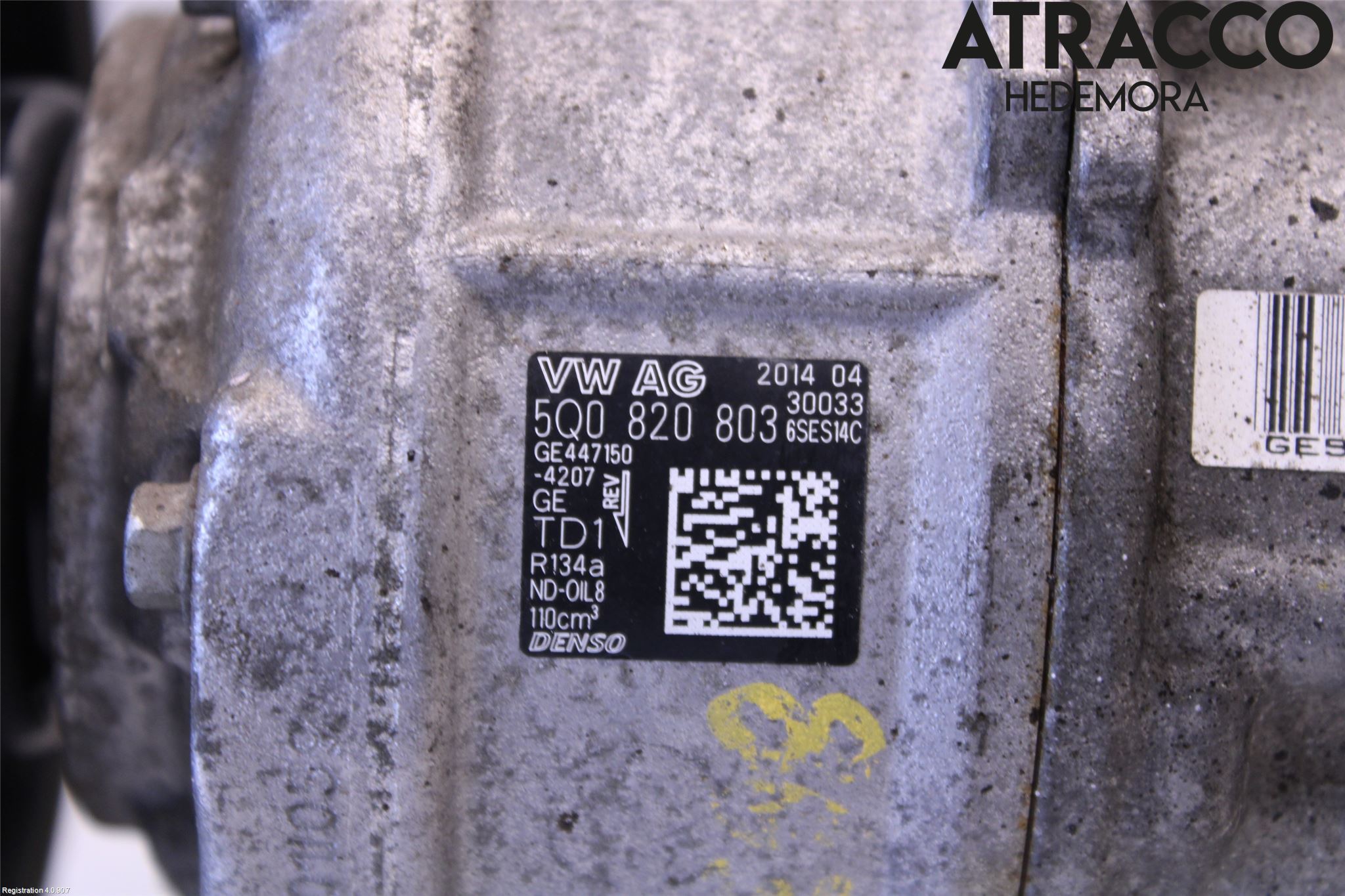 Volkswagen VW GOLF / E-GOLF VII 13-20 Ac Kompressor