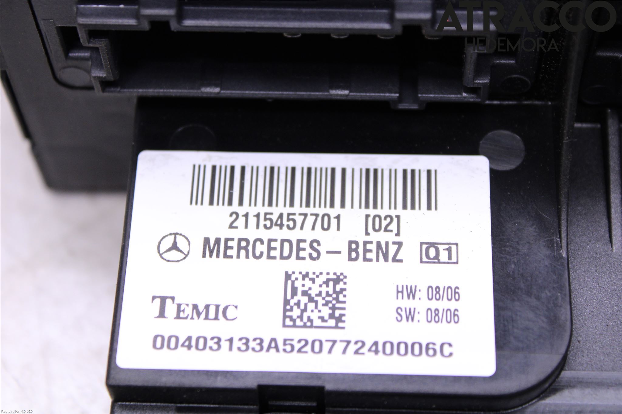Mercedes-Benz MB E-KLASS (W211) 02-09 Säkringsdosa-Elcentral