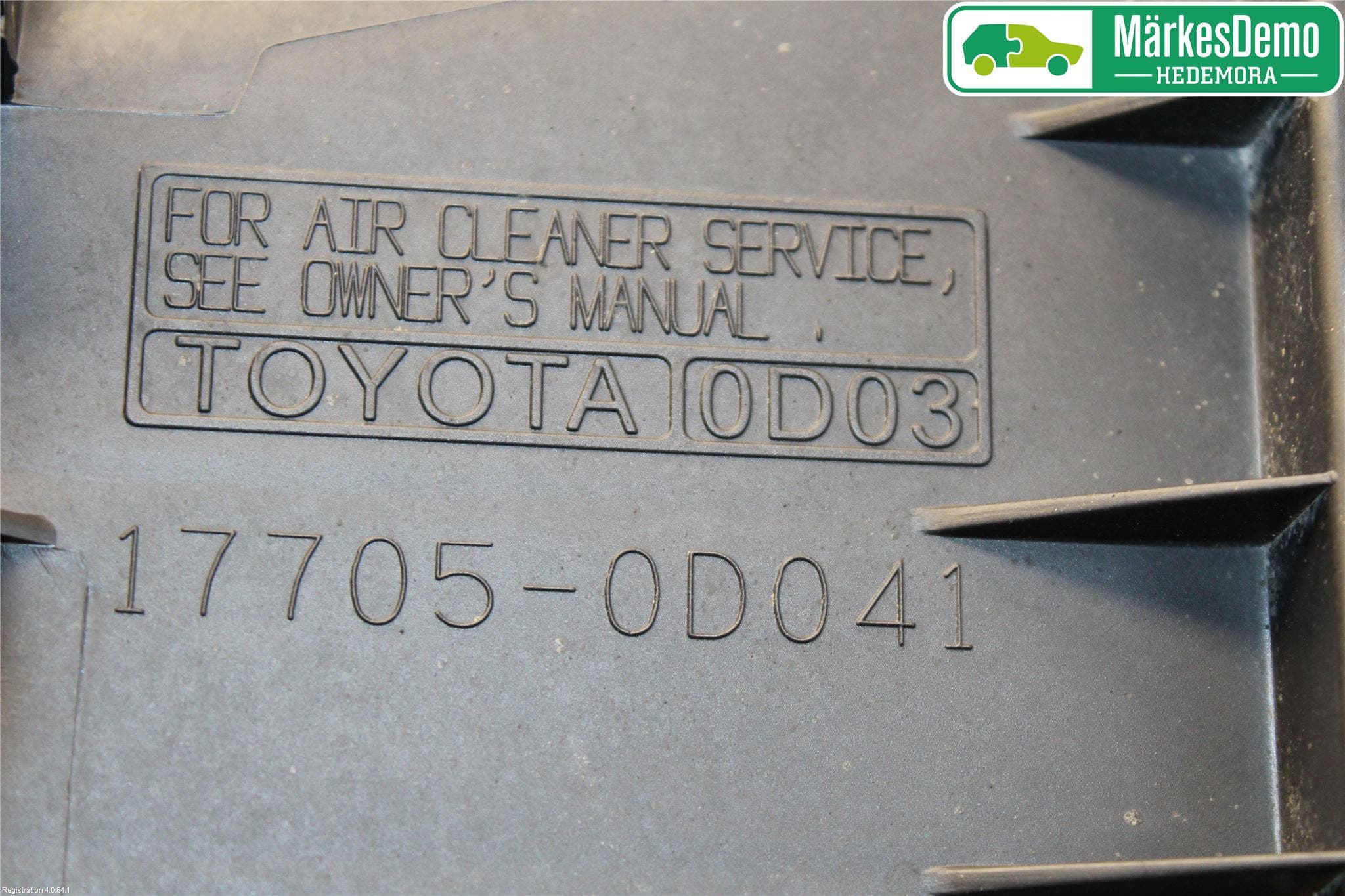 Toyota AVENSIS 03-06 Luftrenare