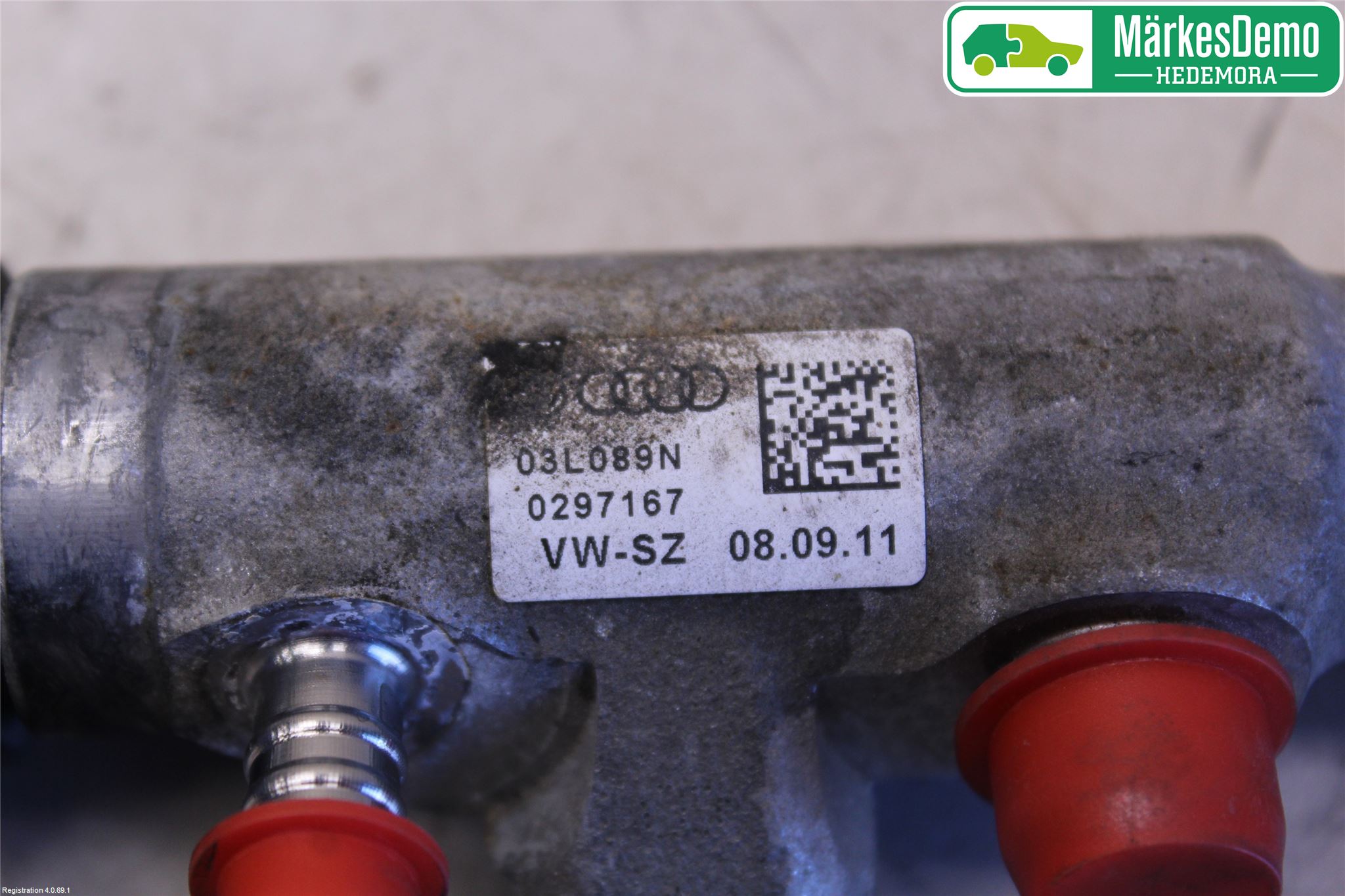 Volkswagen VW PASSAT 11-14 Inj. Fuelrail