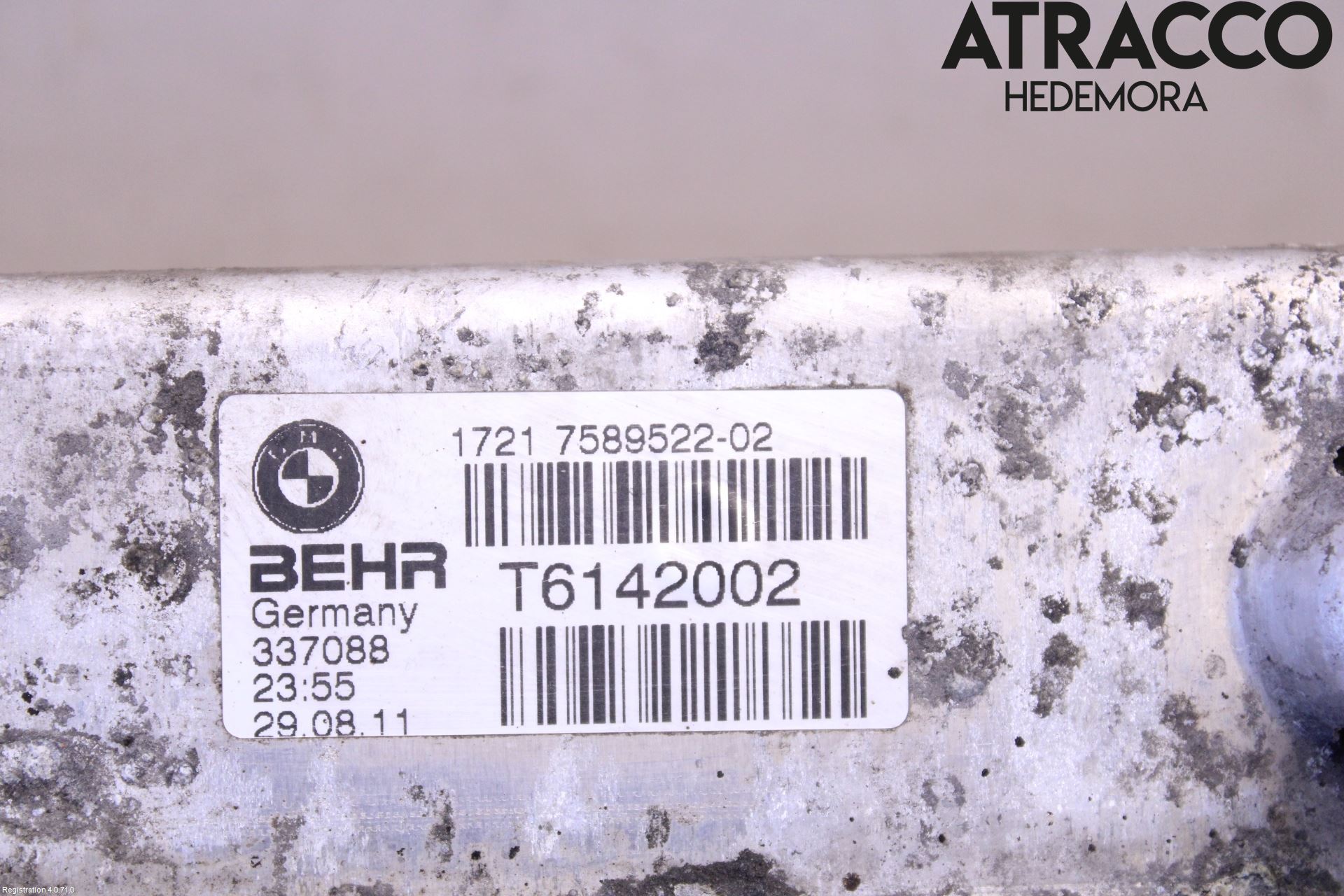 BMW X6 E71/E72   08-14 Oljekylare Automat