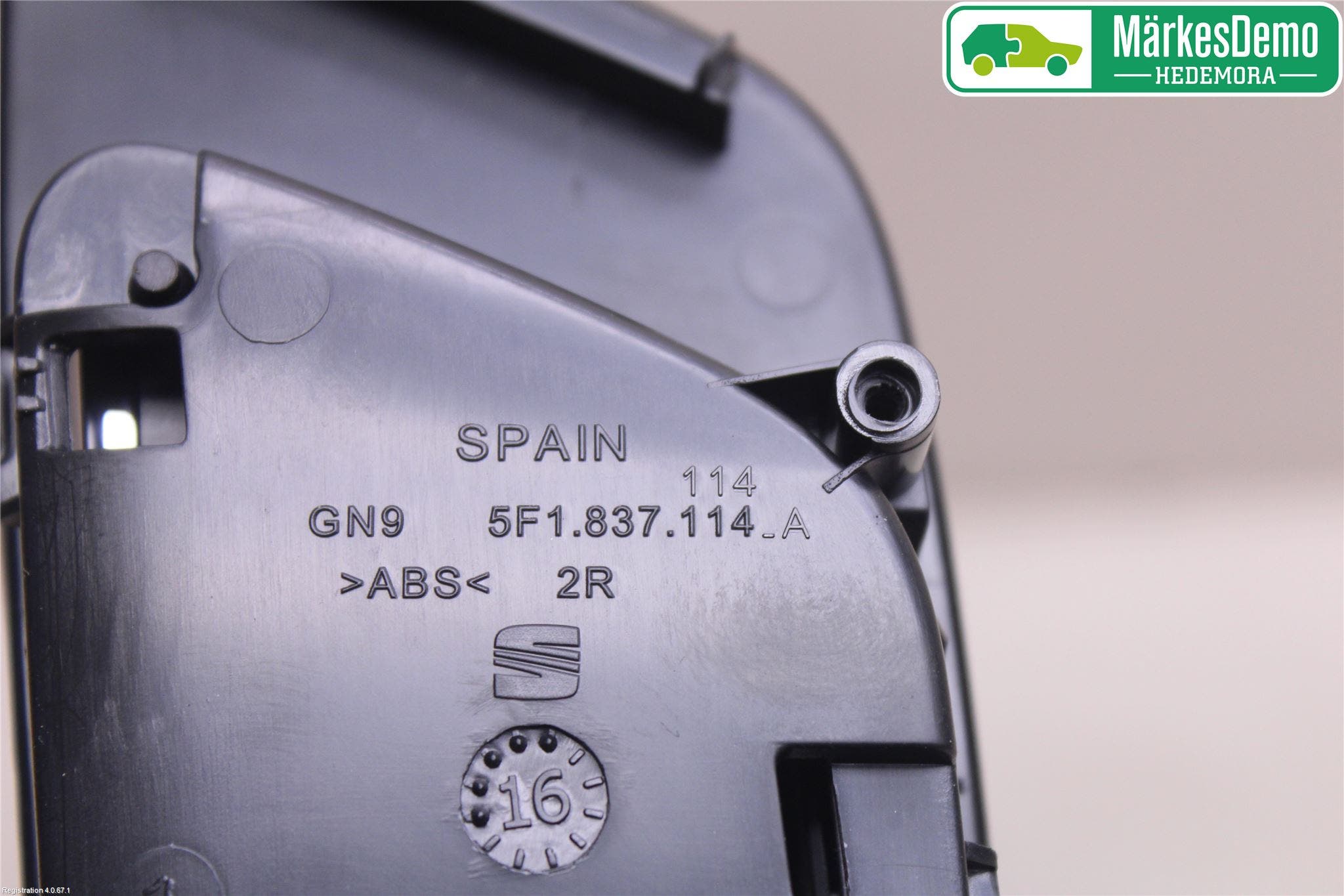 Seat LEON 13-20 Dörrhandtag Inre Hö