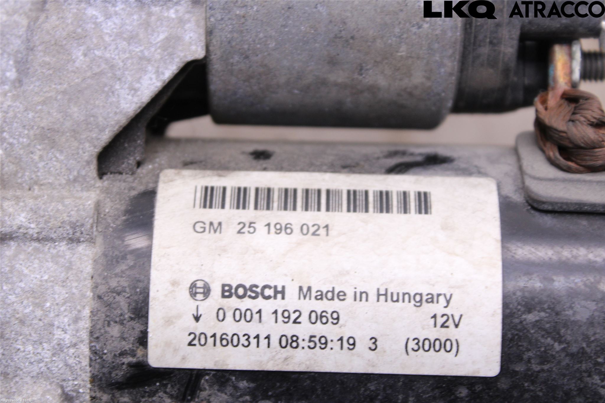 Opel CORSA E 15-19 Startmotor