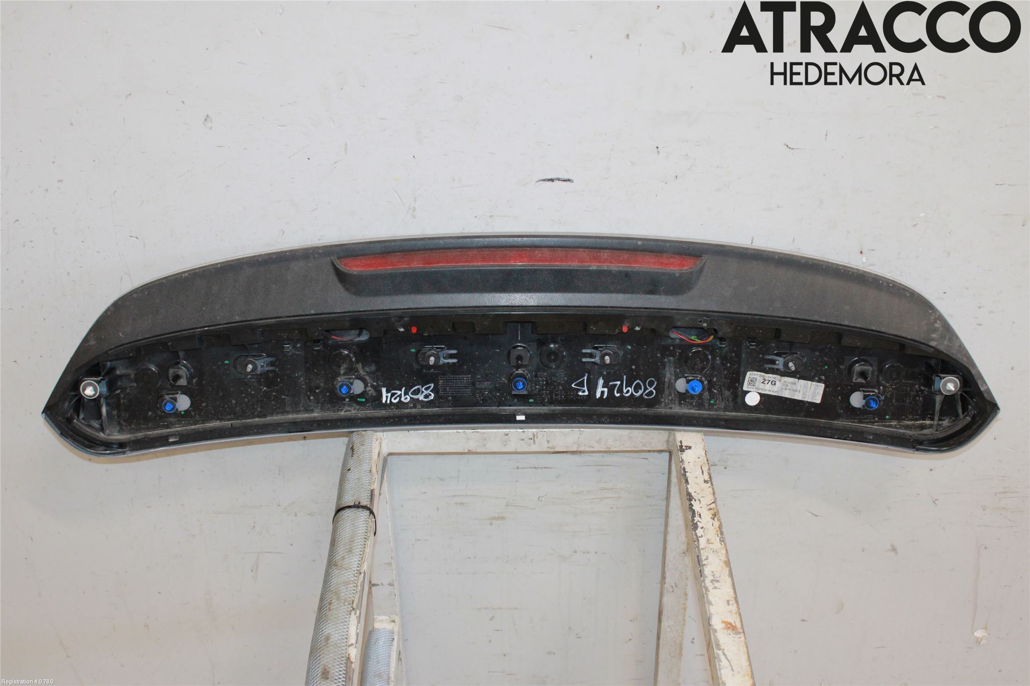 Audi A4/S4 B9 16-19 Spoiler Baklucka