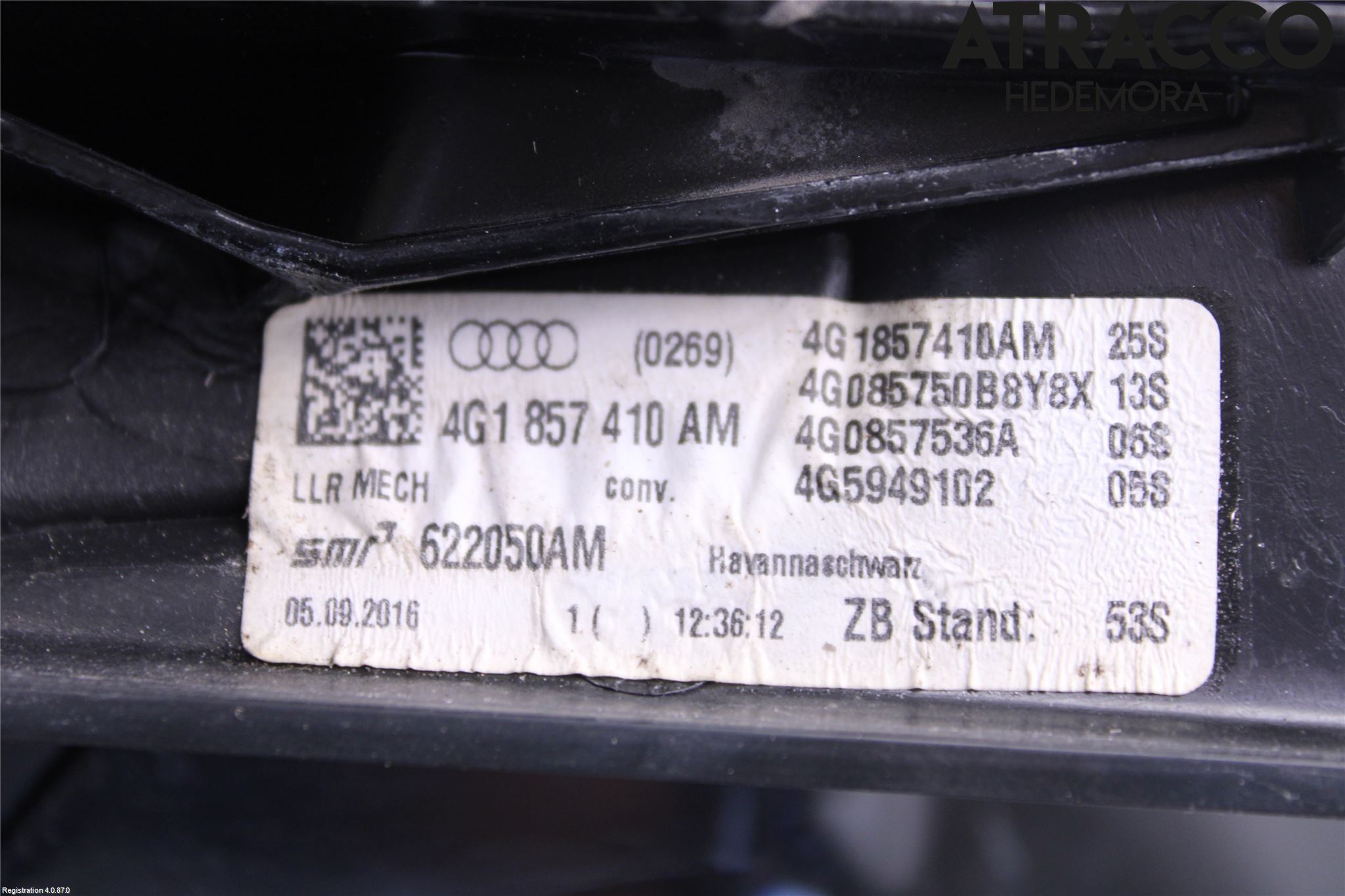 Audi A6 ALLROAD 12-18 Spegel Yttre El Hö