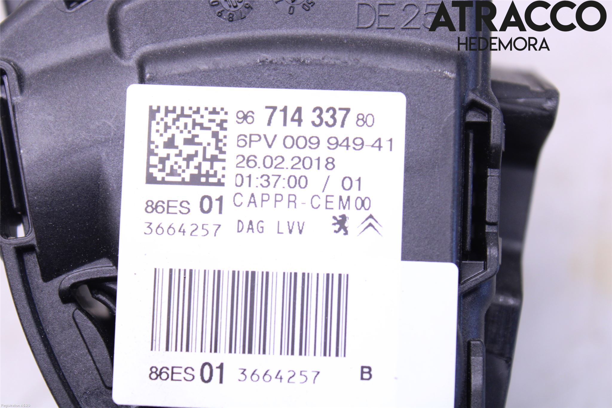 Citroen C4 CACTUS 14-20 Gaspedal