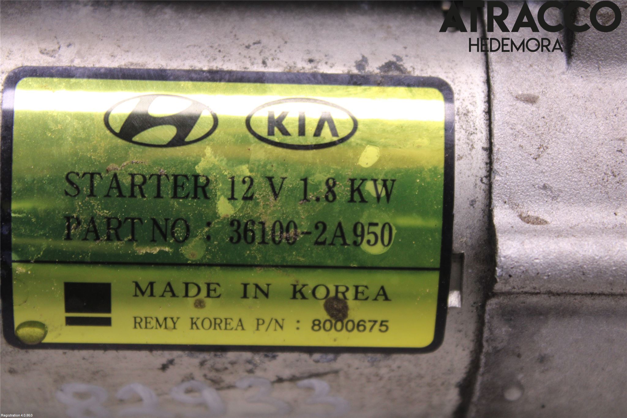 Hyundai i40 16-18 Startmotor Diesel